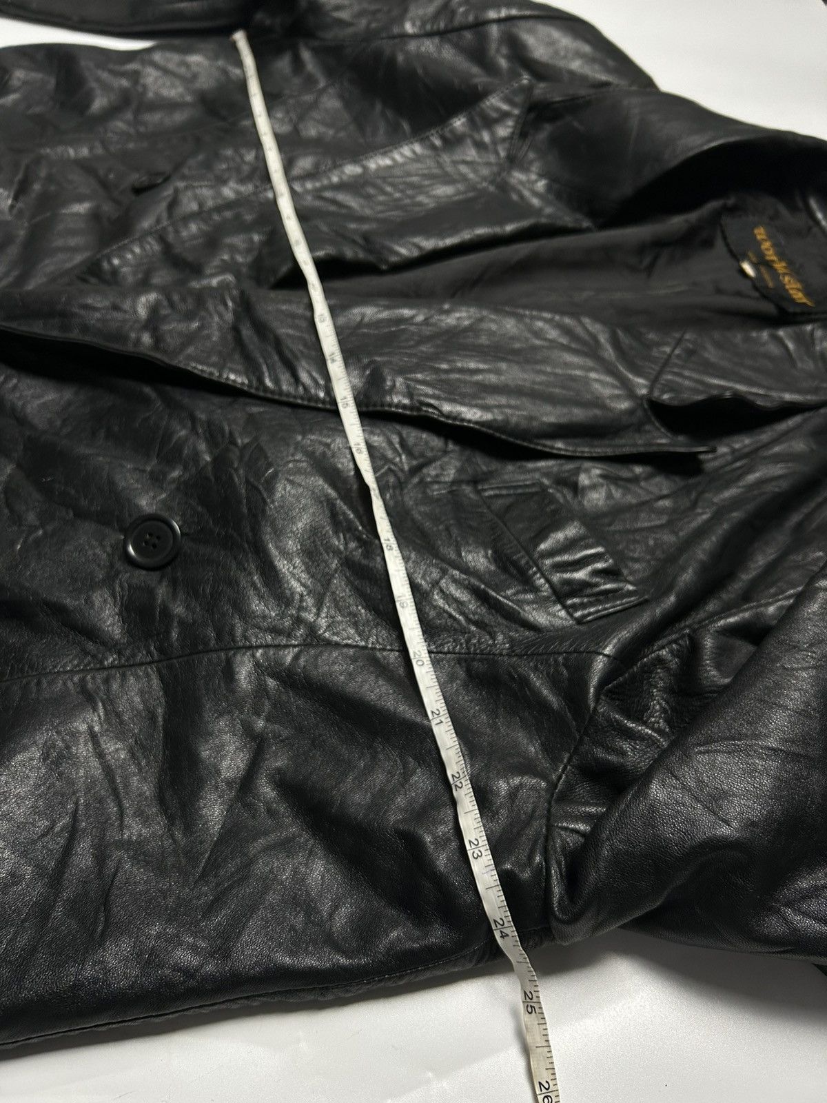 Japanese Brand WORLD STAR LEATHER JACKET Size US XL / EU 56 / 4 - 6 Thumbnail