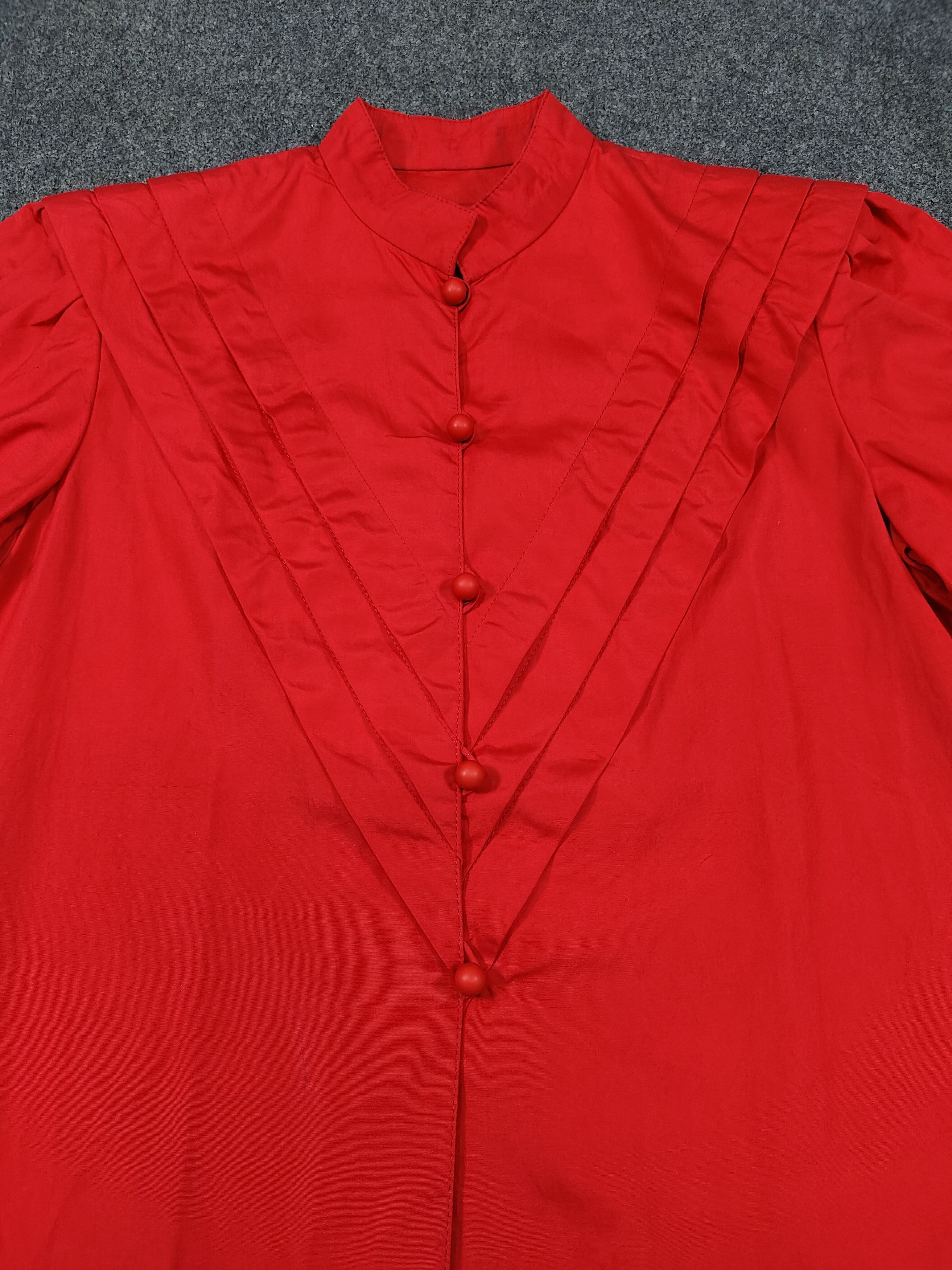 Christian Dior Monsieur 90s Christian Dior - Architectural V-Shaped Panel Blouse Size M / US 6-8 / IT 42-44 - 6 Thumbnail