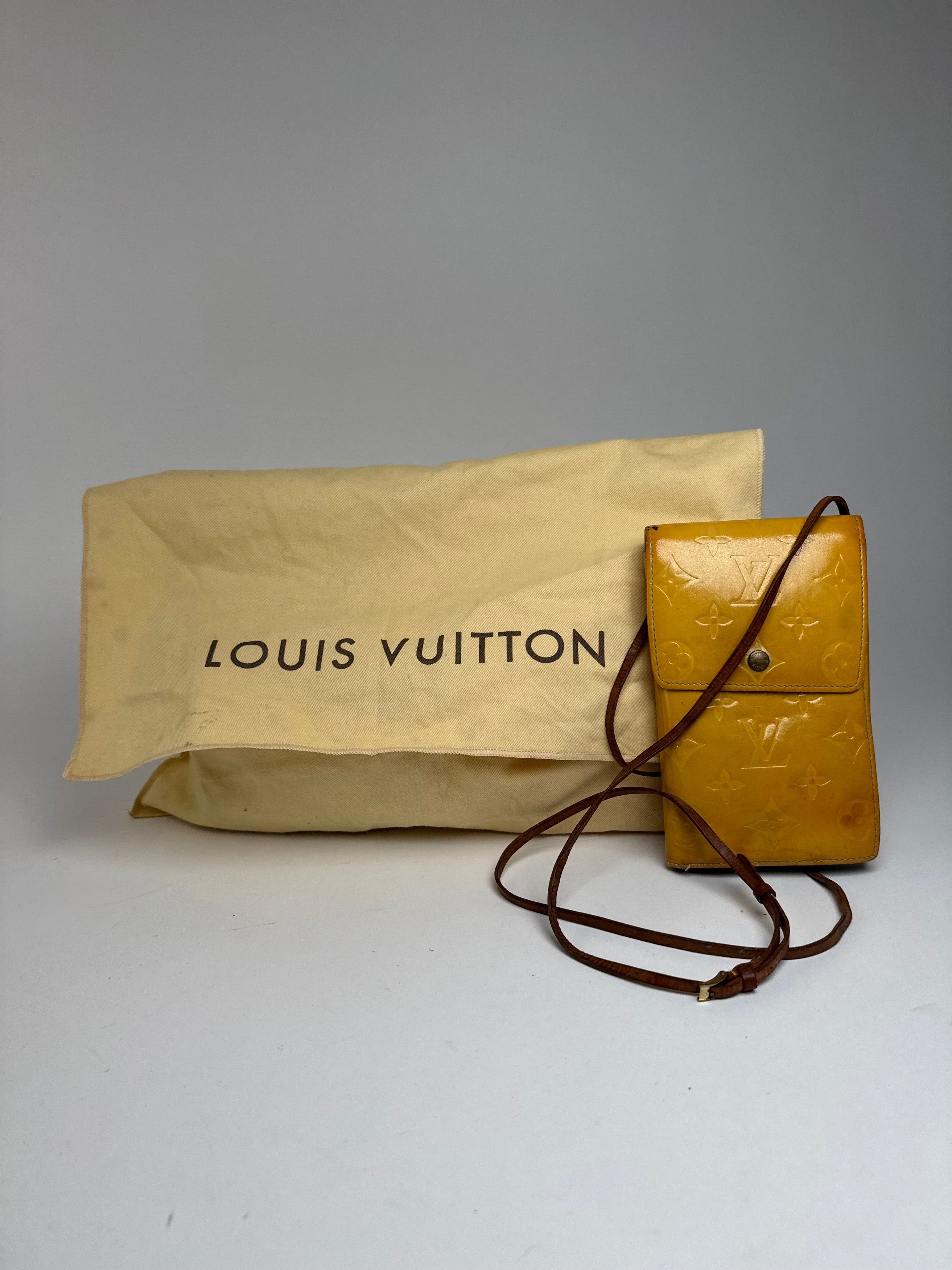 Louis Vuitton Vintage Vernis Leather bag yellow Size ONE SIZE - 1 Thumbnail