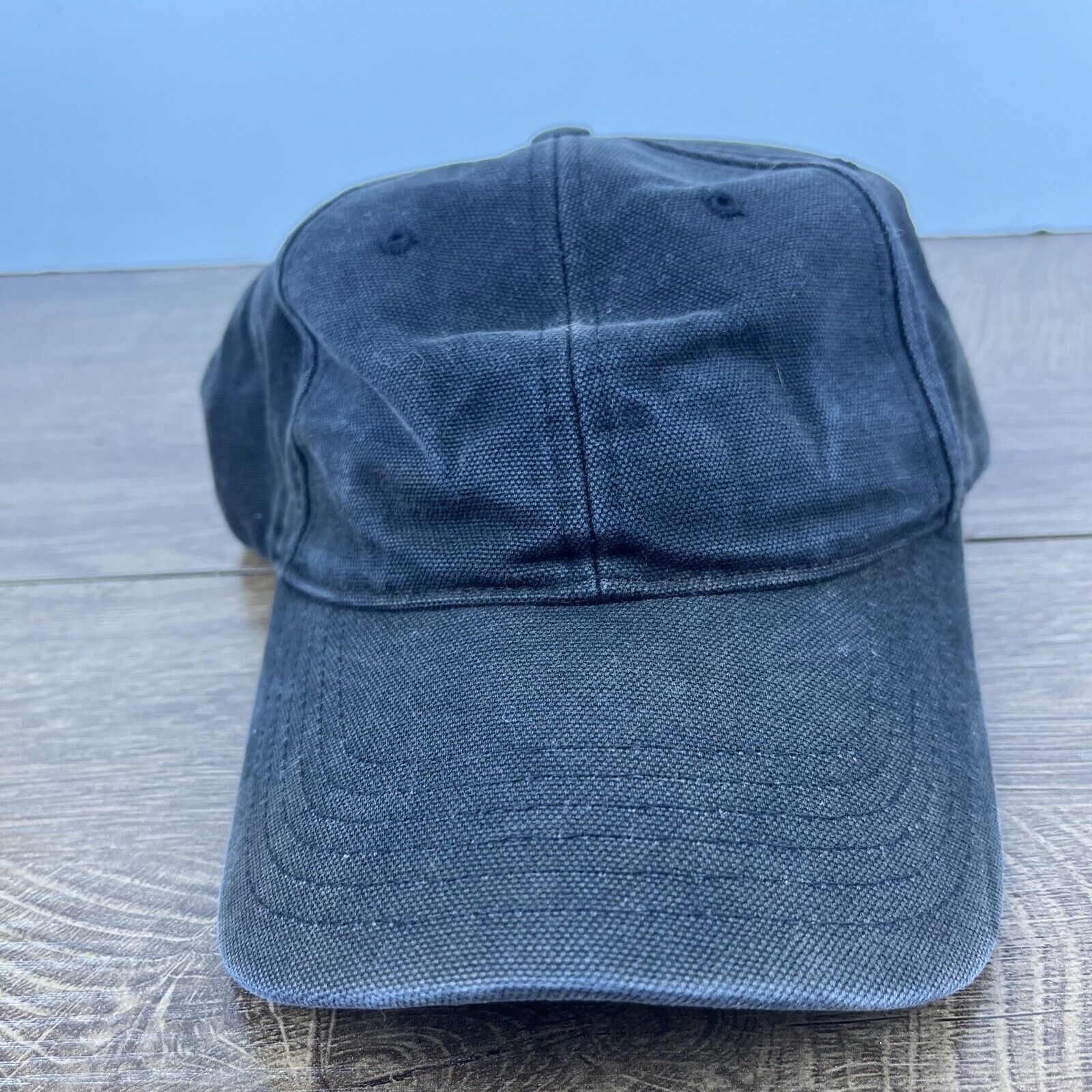 Other Black Washed Out Hat Adjustable Hat Black Hat Adjustable Bla Size ONE SIZE - 1 Thumbnail