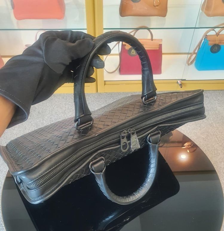 Bottega Veneta Intrecciato Leather Briefcase Size ONE SIZE - 4 Thumbnail