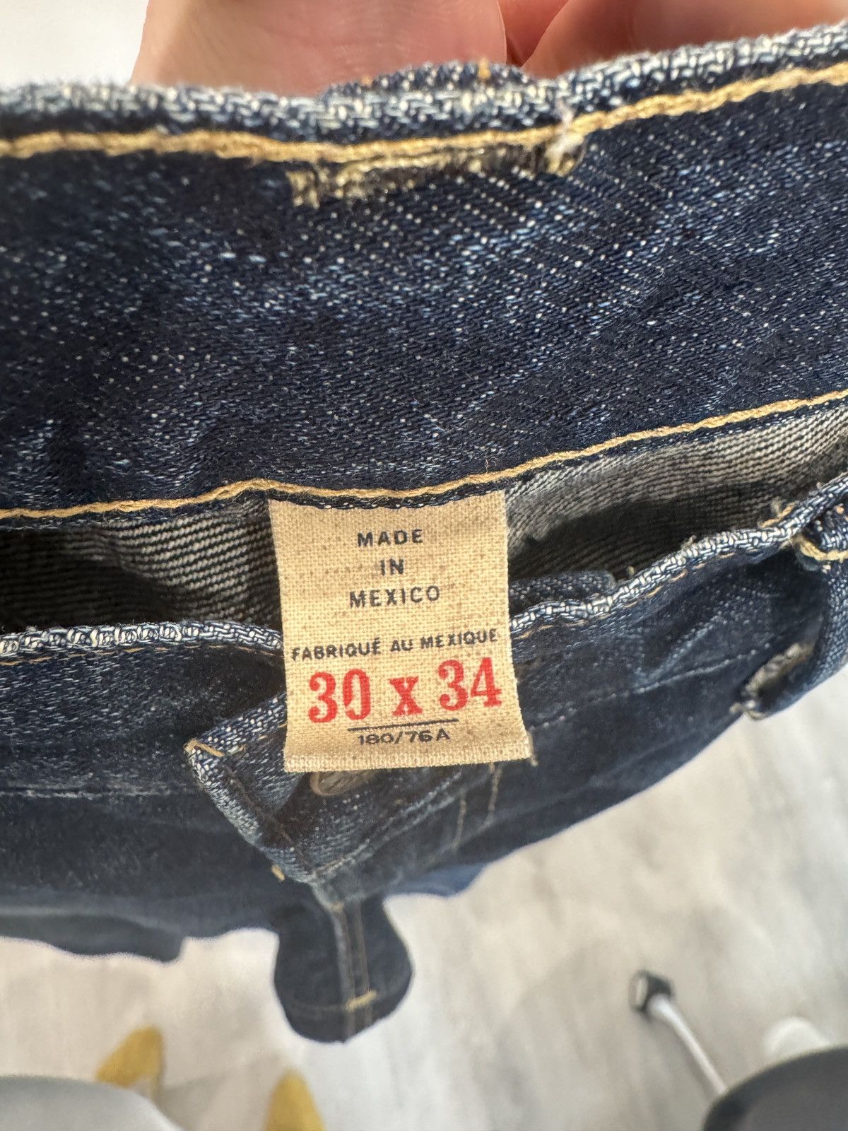 RRL Ralph Lauren Double Rl RRL slim narrow zip fly mud wash jeans Size US 30 / EU 46 - 4 Thumbnail