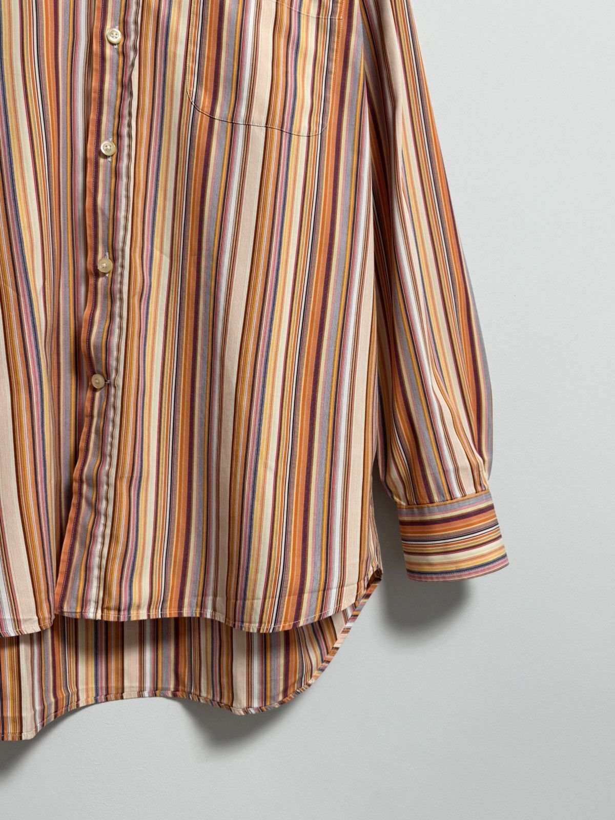 Canali Canali Button Up Shirt Luxury Hype Size US L / EU 52-54 / 3 - 3 Thumbnail
