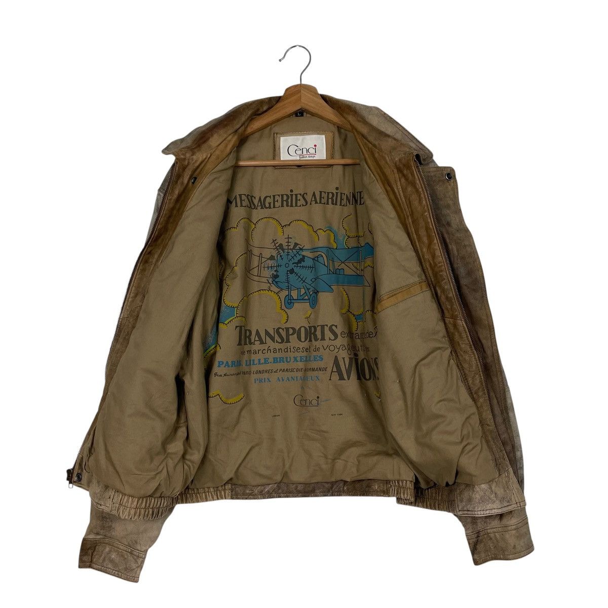 Other Cenci Leather Jacket Size US L / EU 52-54 / 3 - 11 Thumbnail