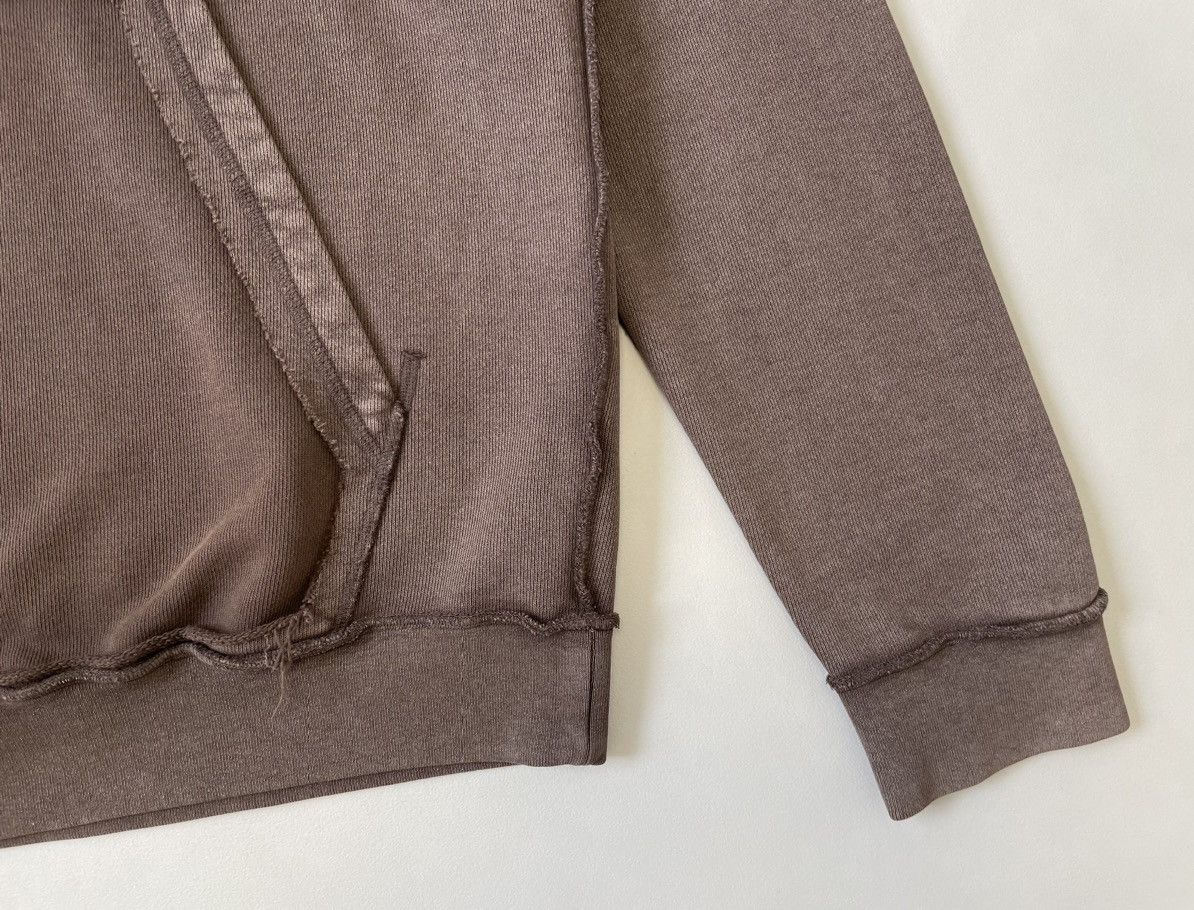Maison Margiela S/S 19 Inside Out Seam Washed Cotton Hoodie Size US M / EU 48-50 / 2 - 11 Thumbnail