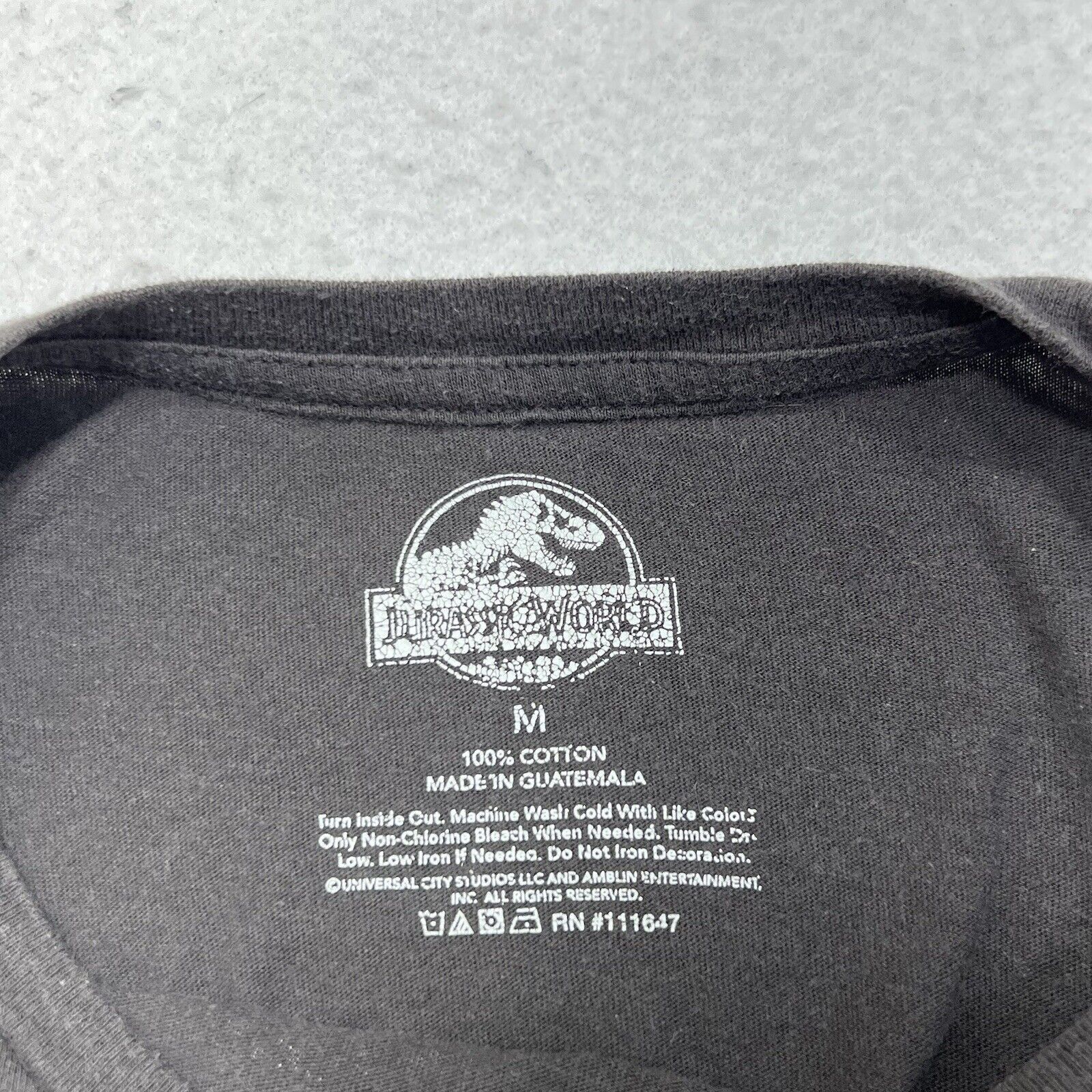 Universal Studios Jurassic World Crop Top Colorful Logo Graphic T Shirt Size M / US 6-8 / IT 42-44 - 3 Thumbnail