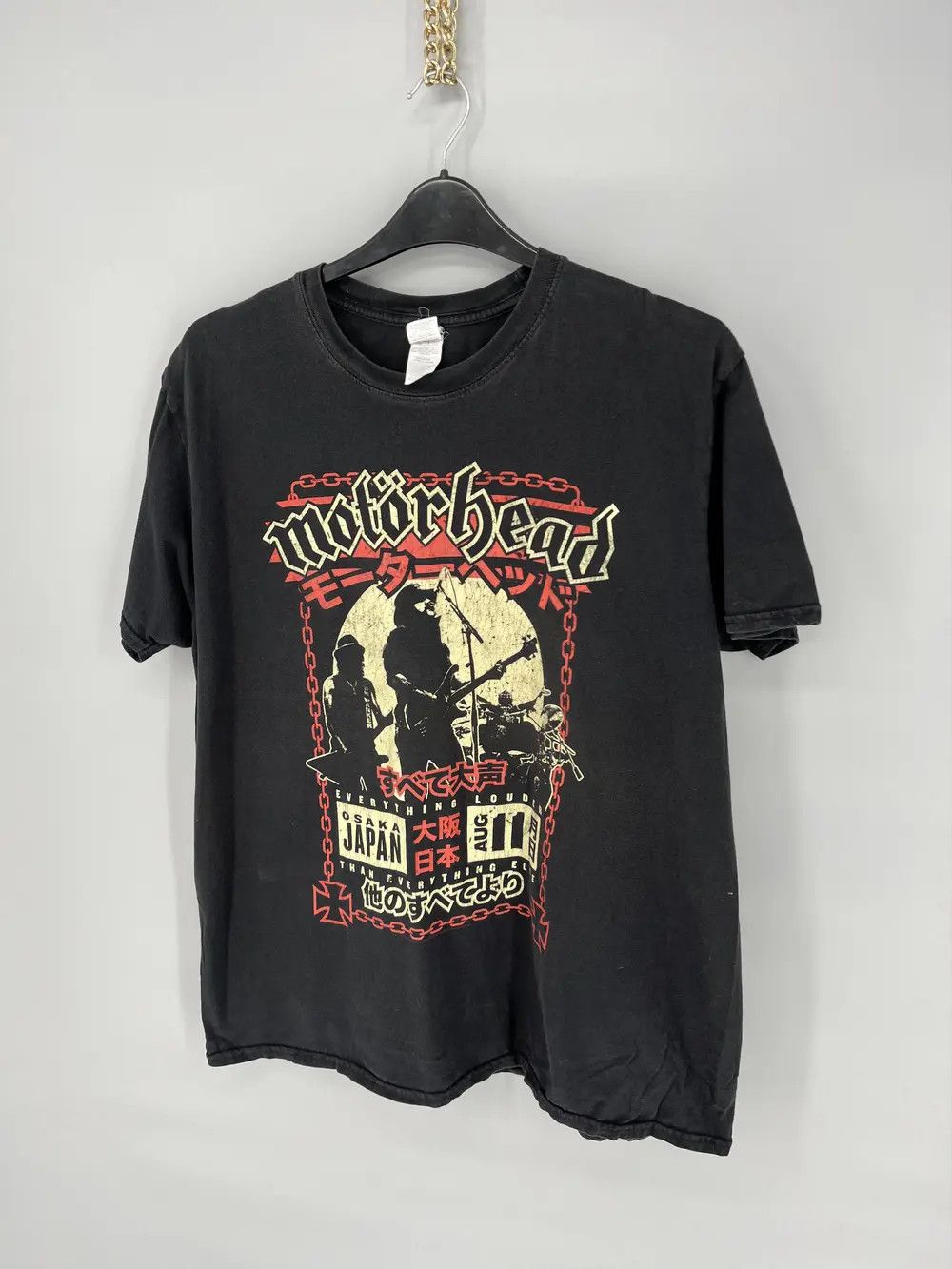 Band Tees Vintage Y2K Motörhead Dead Horror Print Band Rock Streetwear Size US XL / EU 56 / 4 - 3 Thumbnail