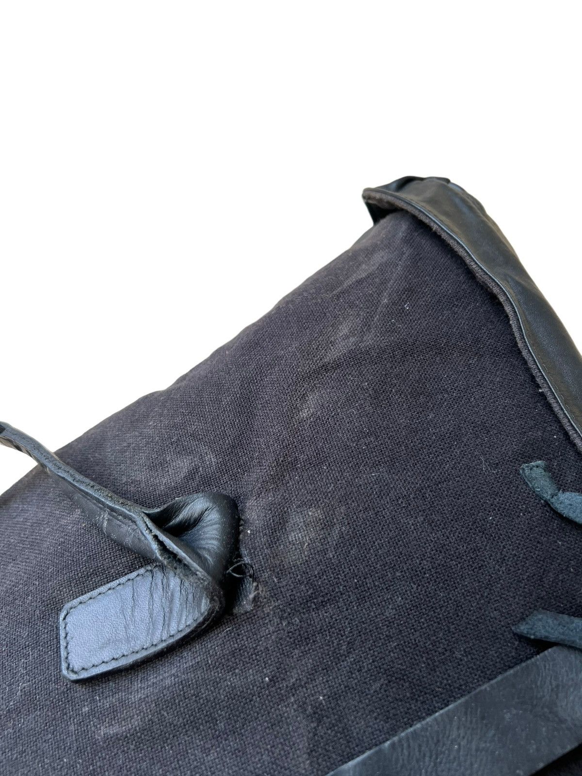 ato Ato Japan Hybrid Leather Cotton Unique Tote Bag Large Size ONE SIZE - 19 Thumbnail