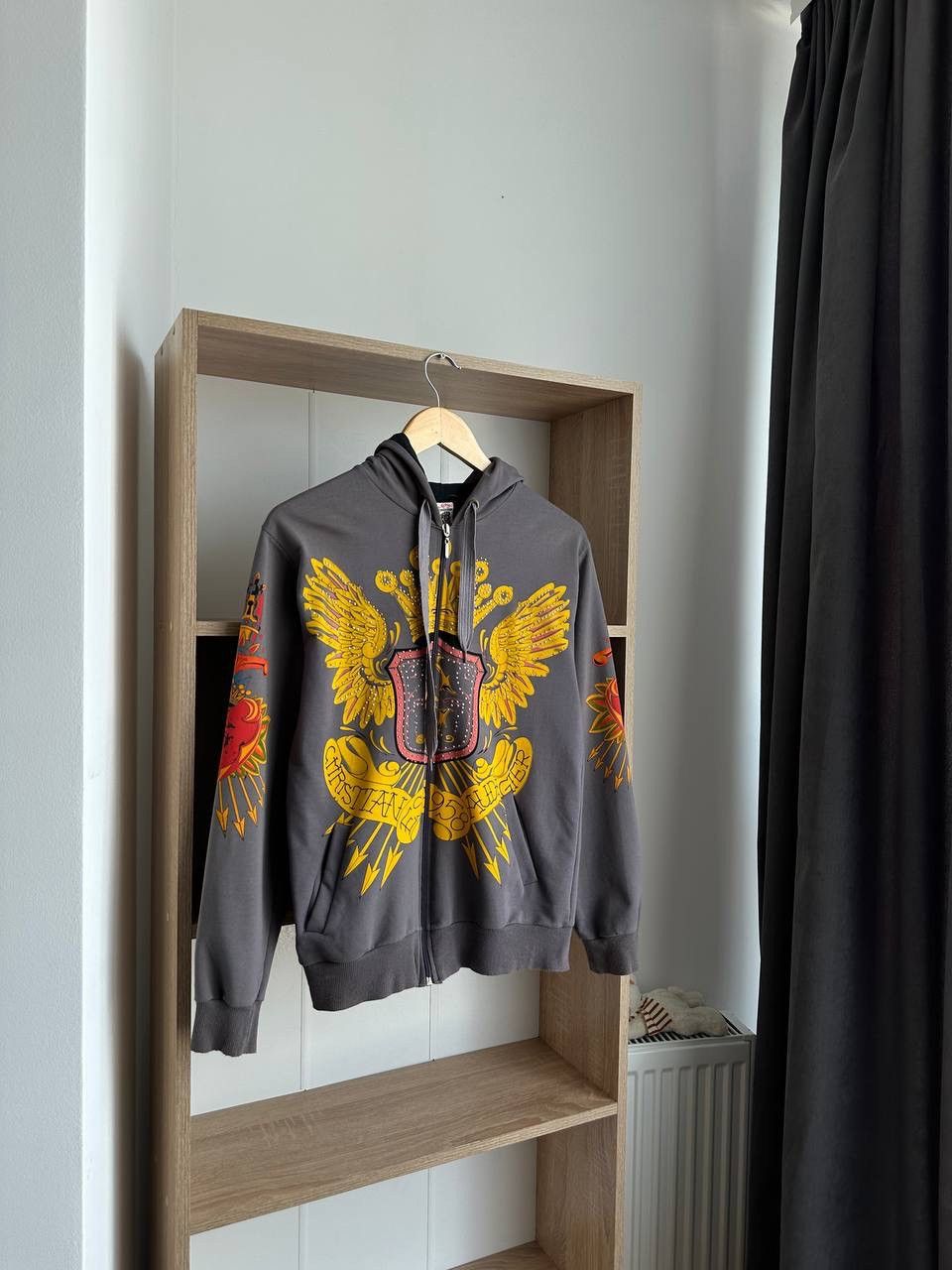 Christian Audigier × Ed Hardy × Vintage Vintage Ed Hardy Christian Audigier Hoodie Size US S / EU 44-46 / 1 - 1 Thumbnail
