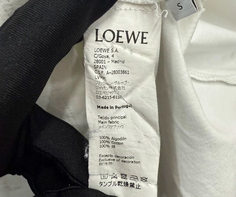 Loewe LOEWE Portrait short sleeves Size S / US 4 / IT 40 - 3 Thumbnail