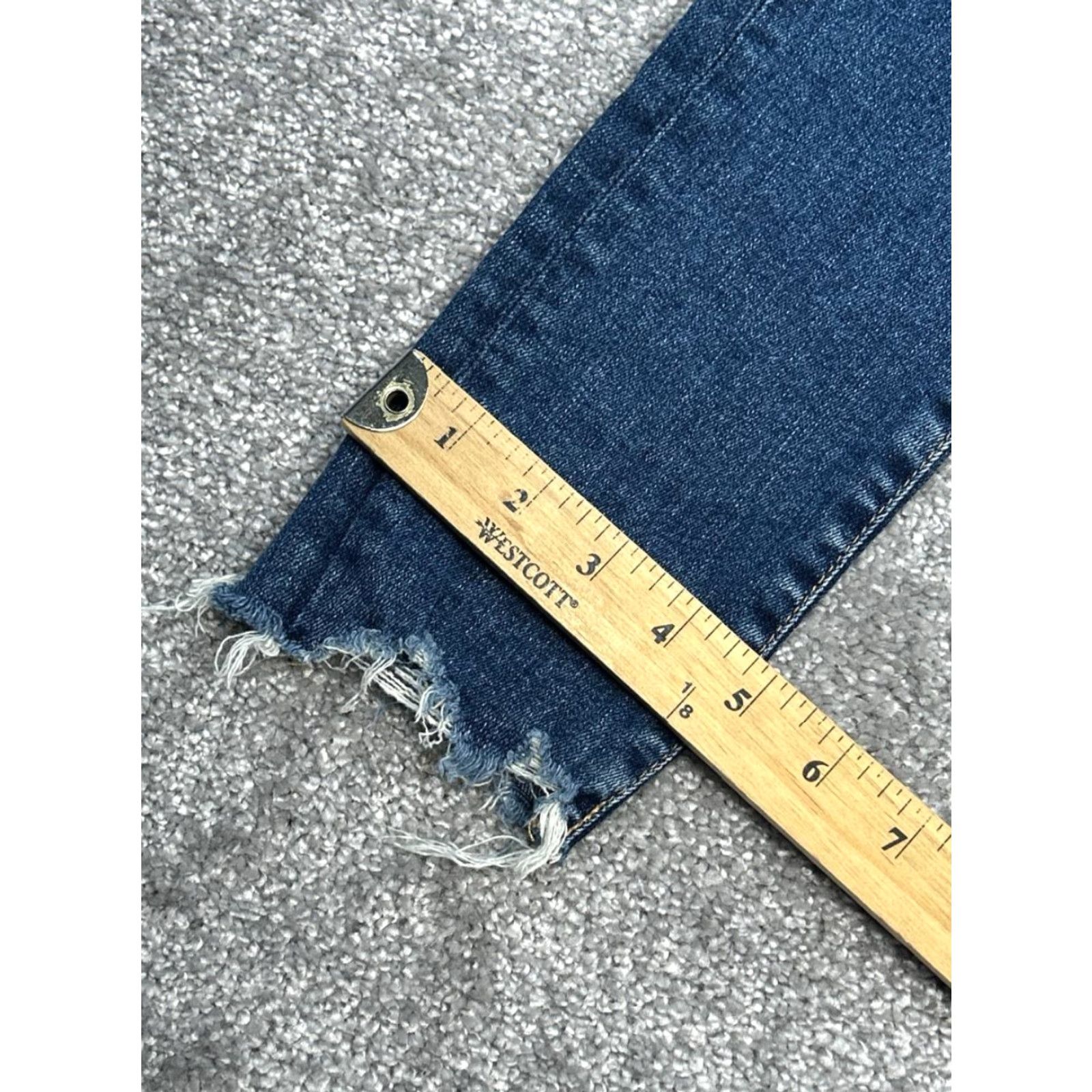Vintage AG Adriano Goldschmied Farrah Jeans Women 26 Regular High Rise Blue Skinny Denim 5-Pocket Modern Style Size 26" / US 2 / IT 38 - 6 Thumbnail