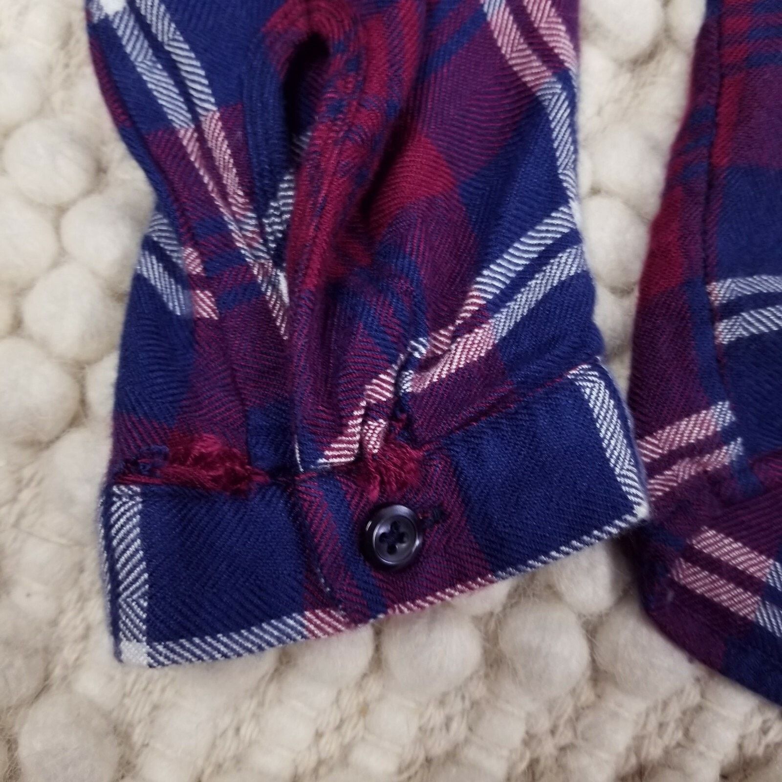 Rails Rails Sloane Tie Waist Shirt Red/Blue Plaid Sz Medium Size M / US 6-8 / IT 42-44 - 12 Thumbnail