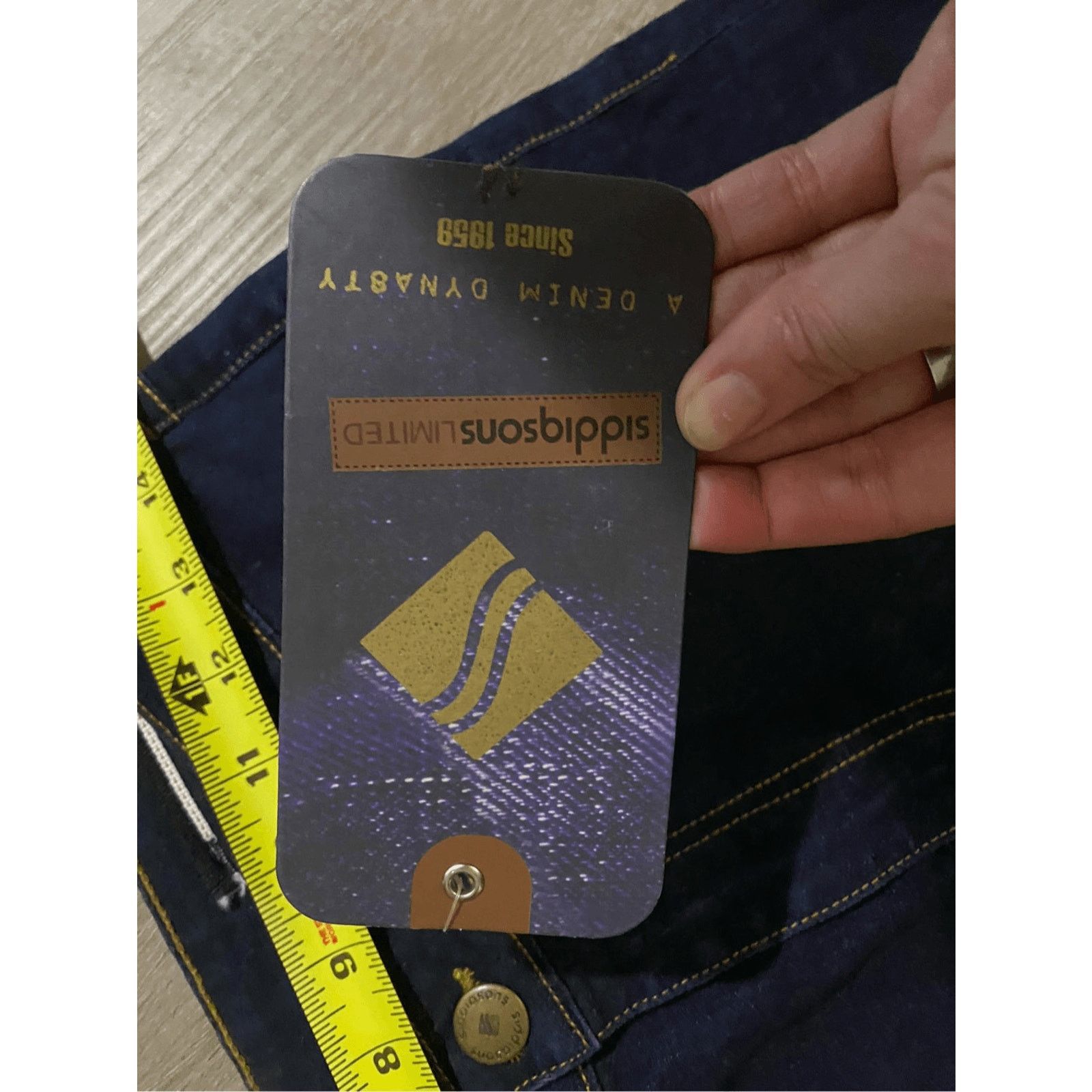 & Other Stories Siddiqsons Limited NWT Dark Blue Jeans, Straight Size 29 " Size 29" - 4 Thumbnail