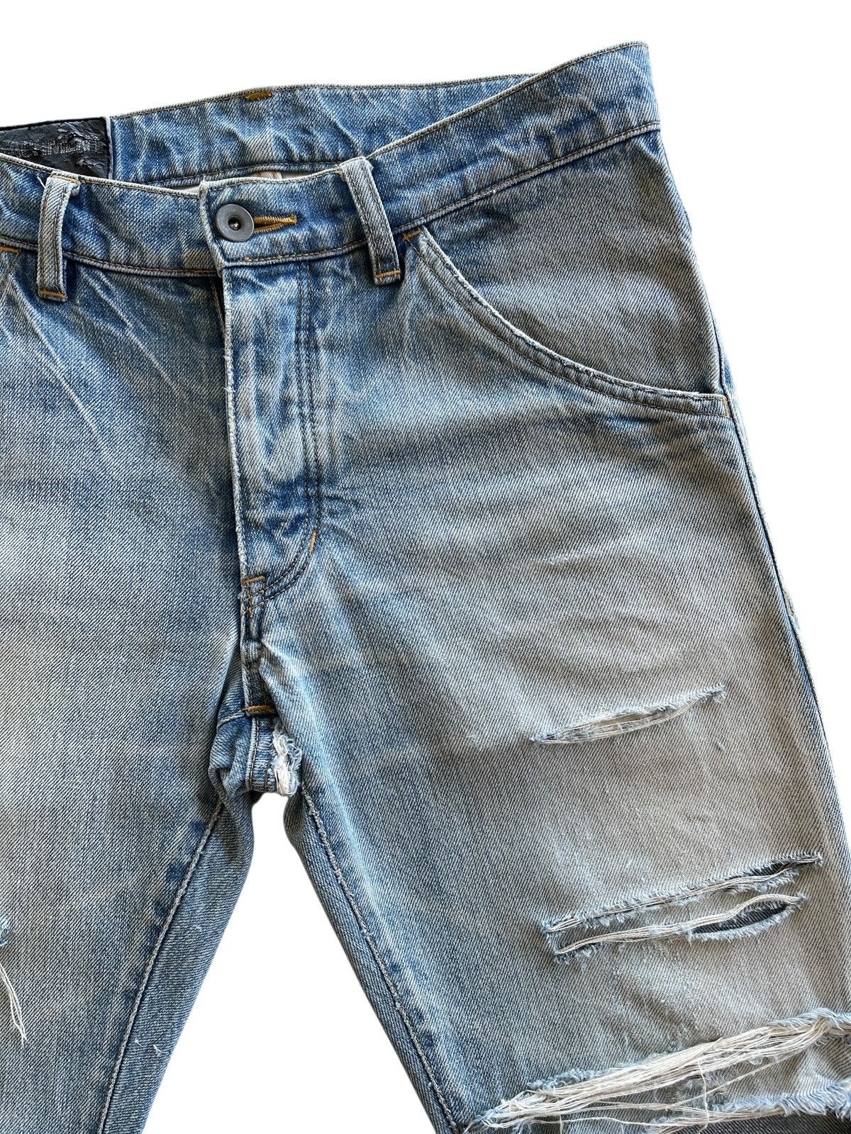 Attachment Attachment Distressed Denim Size US 29 - 4 Thumbnail
