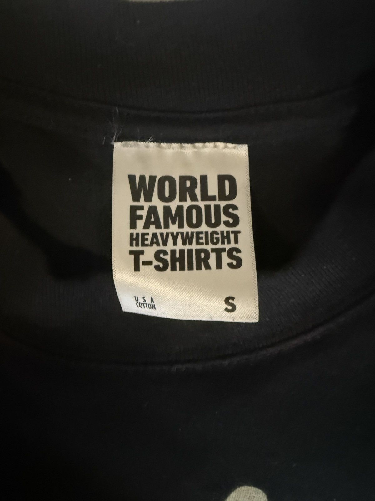 Saint Vanity SAINT VANITY GLOBAL TEE BLACK Size US S / EU 44-46 / 1 - 2 Thumbnail
