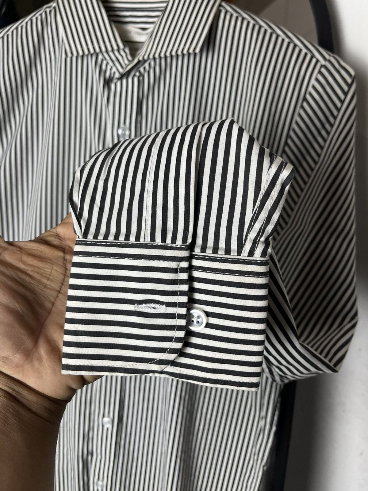 Japanese Brand ysk company seoul striped /cdg/issey/yohji/needles Size US S / EU 44-46 / 1 - 5 Thumbnail