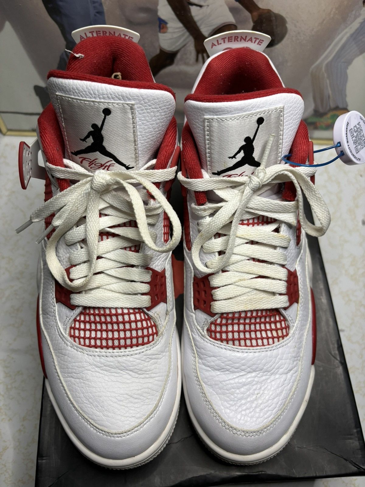 Jordan Brand Air Jordan 4 Retro Alternate 89 2016 Size US 10.5 / EU 43-44 - 2 Thumbnail