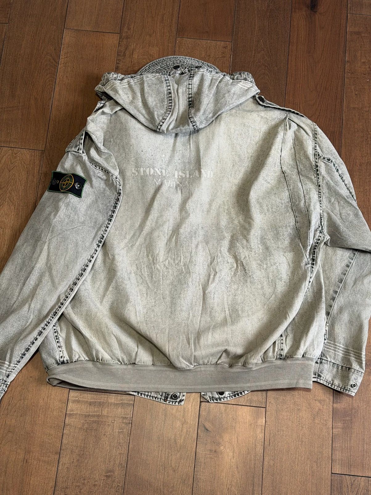 Stone Island Stone Island 80s 1986 Marina Rubberized Sailing Jacket Size US M / EU 48-50 / 2 - 3 Thumbnail
