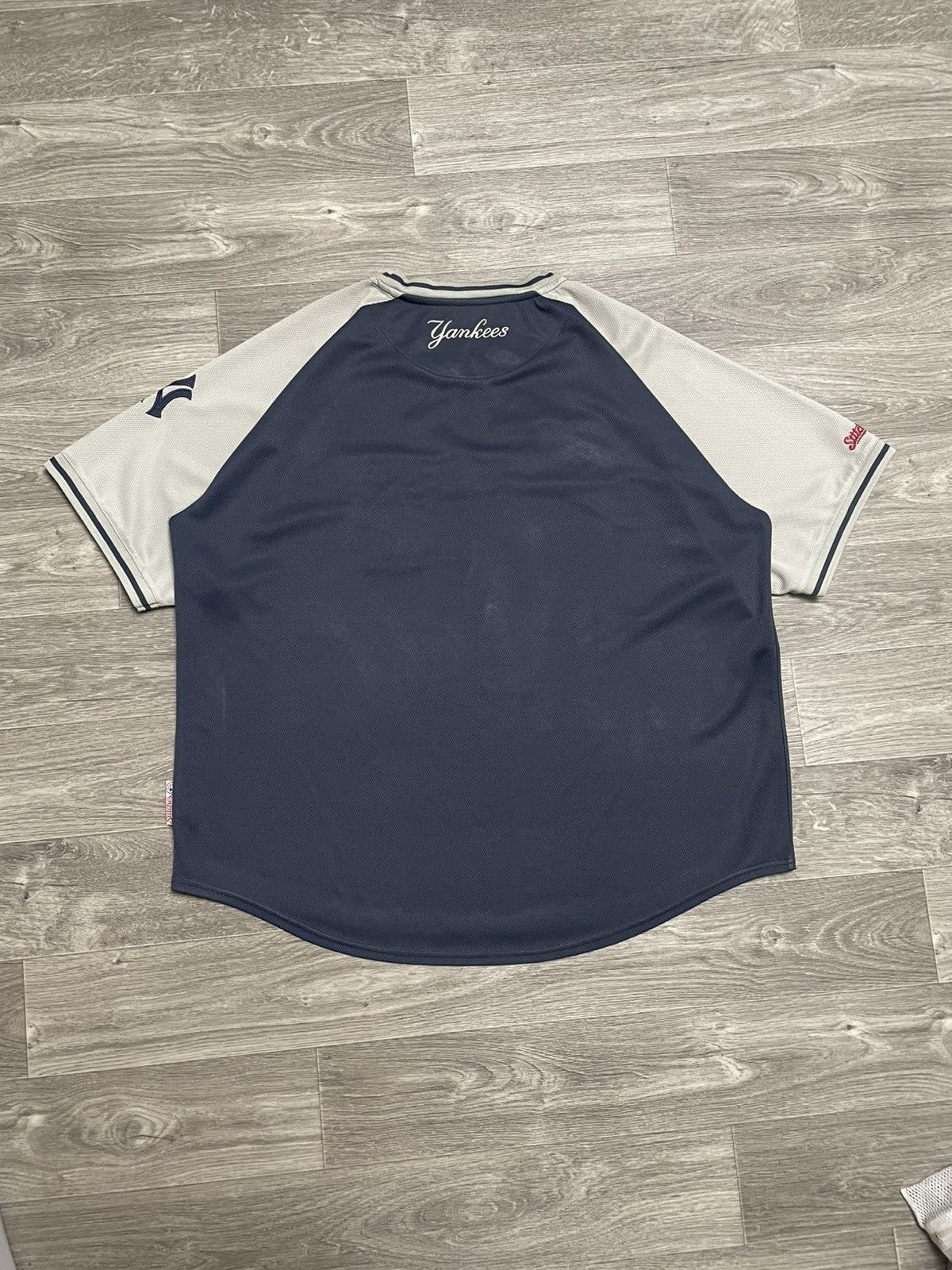 New York Yankees Stitches New York Yankees Embroidered Patch Jersey Shirt 90s Size US XL / EU 56 / 4 - 12 Thumbnail