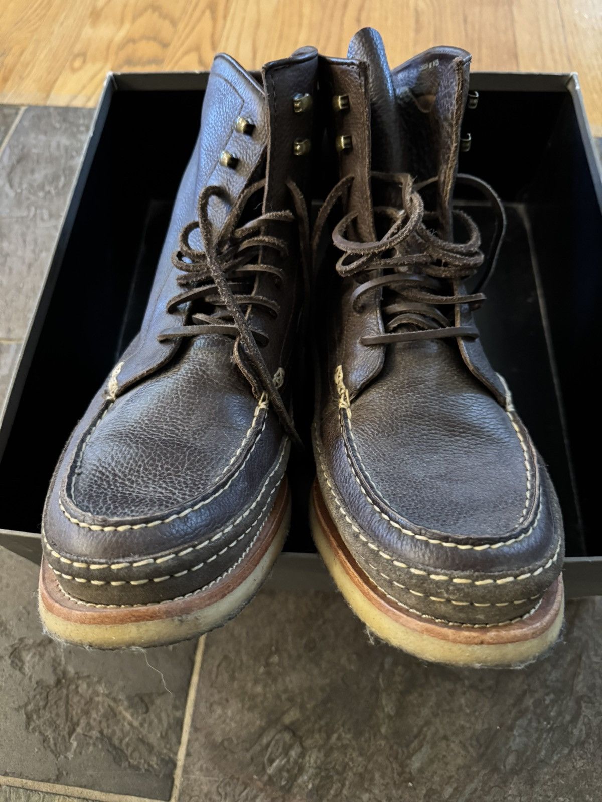 Cole Haan Cole Haan x Todd Snyder Vintage Olmstead Boot Size US 12 / EU 45 - 7 Thumbnail