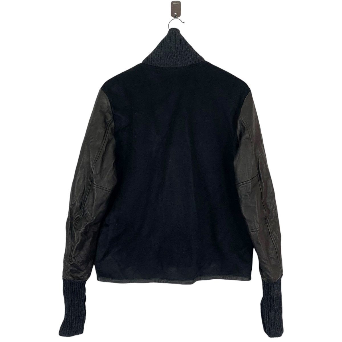 If Six Was Nine × Japanese Brand VINTAGE SLOW GUN & CO SHIBUYA VARSITY LEATHER JACKET Size US M / EU 48-50 / 2 - 7 Thumbnail