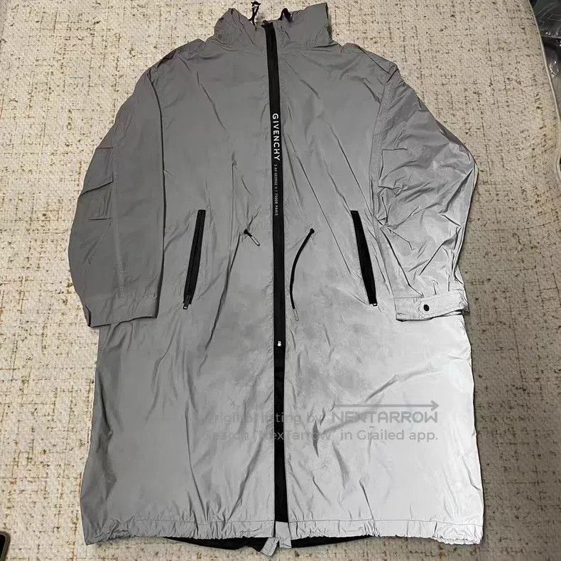 Givenchy Givenchy 3M Reflective Letter Coat Size US S / EU 44-46 / 1 - 1 Thumbnail