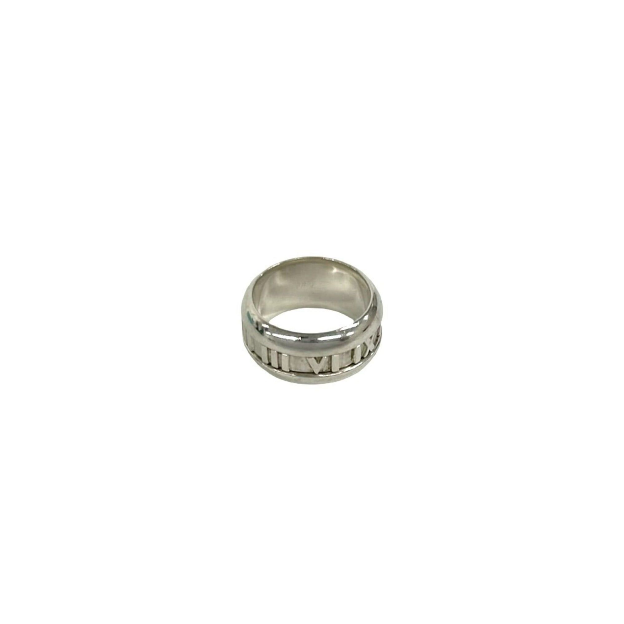 Tiffany & Co. TIFFANY&Co. Tiffany Atlas Ring, Sterling Silver 925, Women's/Men's Accessory, Silver, 084-2 Size ONE SIZE - 1 Thumbnail