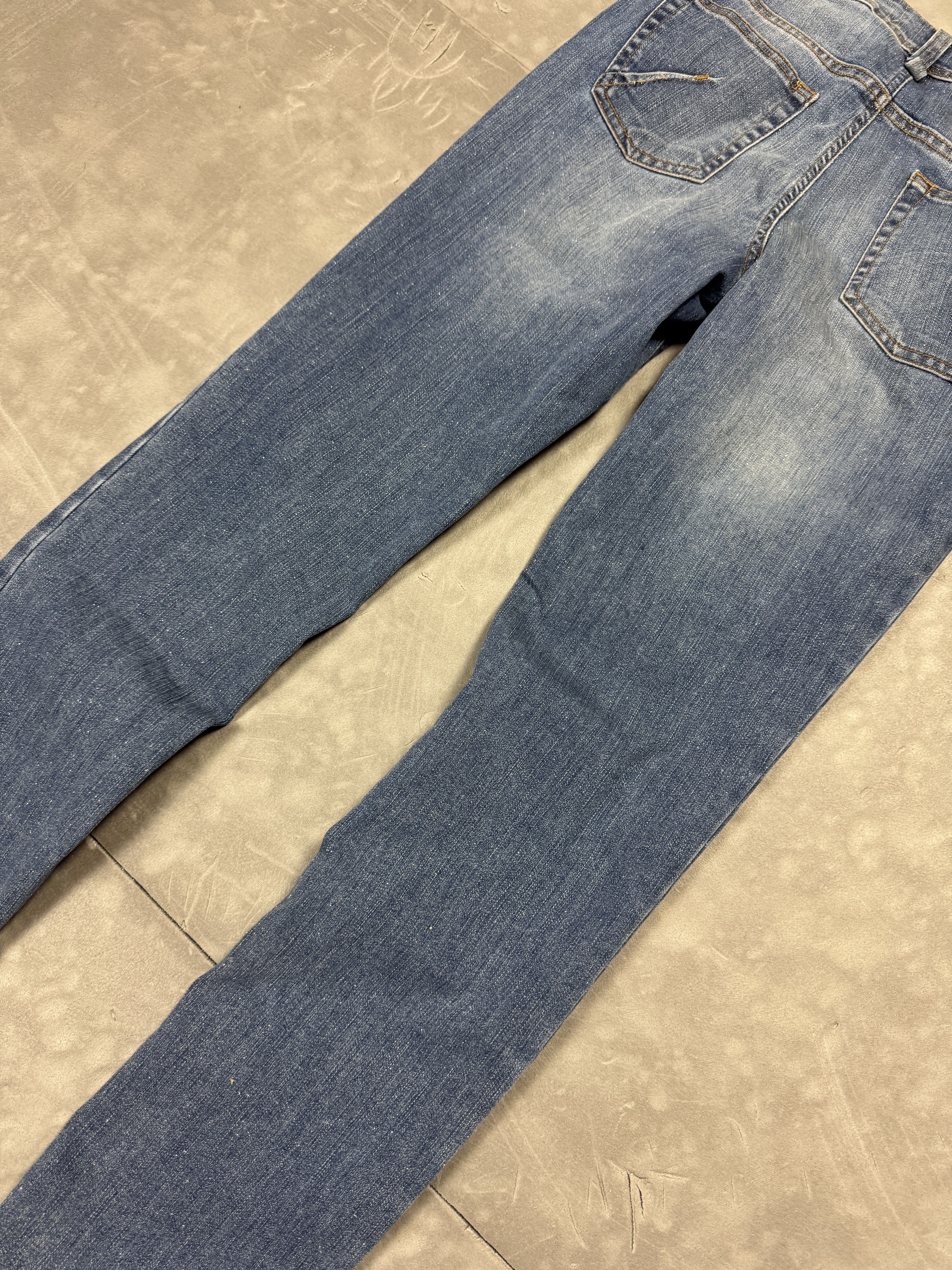 John Galliano × Vintage John Galliano denim jeans streetwear retro glitter y2k Size 28" / US 6 / IT 42 - 12 Thumbnail