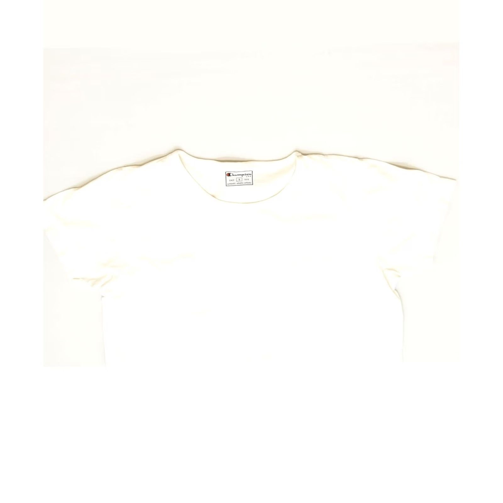 Champion CHAMPION Womens Graphic T-Shirt Top Small White Cotton UK 10 Size S / US 4 / IT 40 - 4 Thumbnail