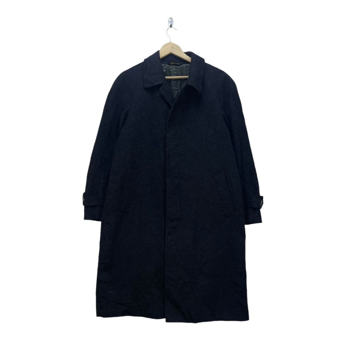 Autumn Cashmere Italian Designer Ptefano Landir Wool Cashmere Long Coat Size US M / EU 48-50 / 2 - 2 Thumbnail