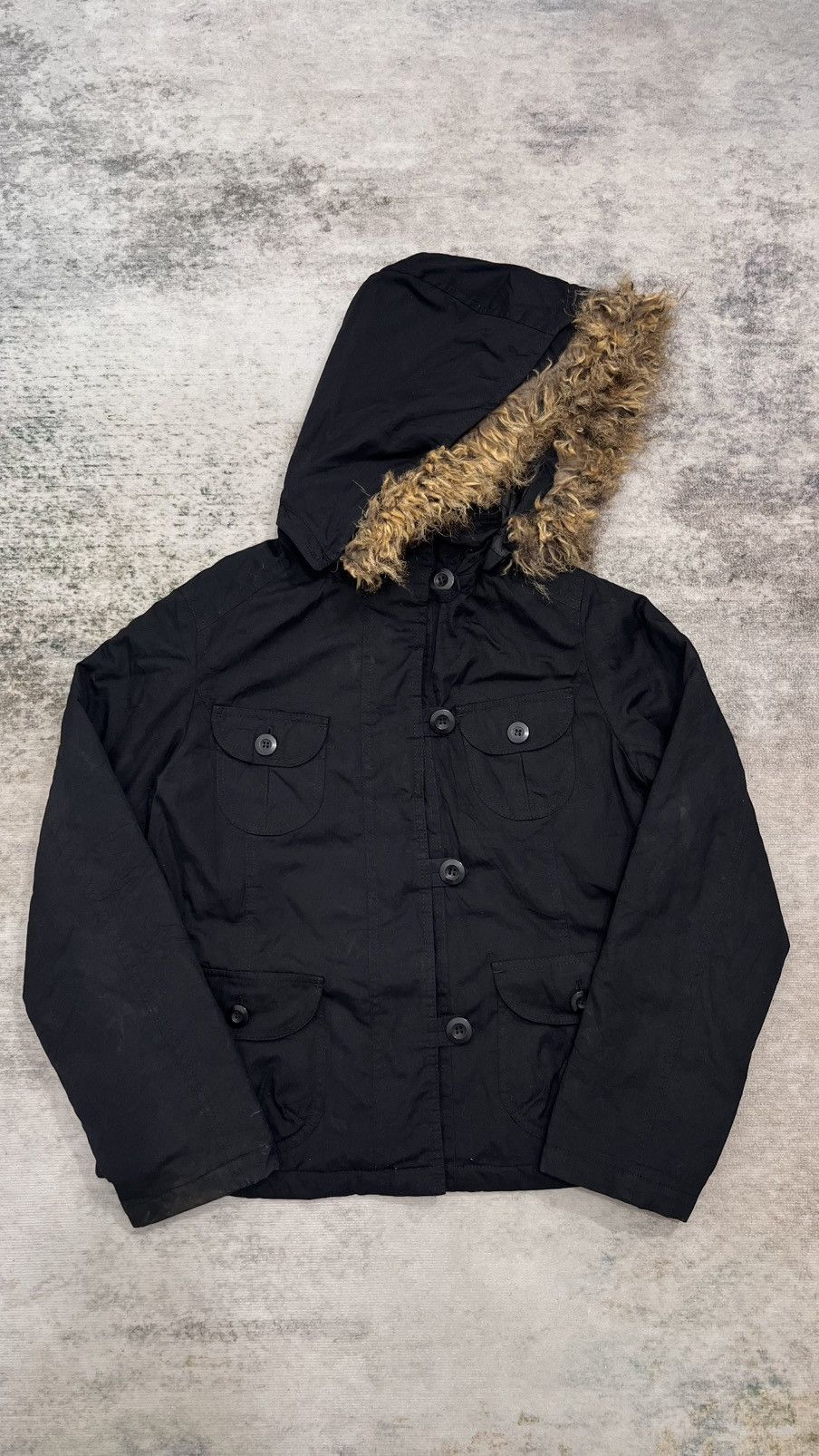 Hysteric Glamour Hysteric Glamour N2B Fur Bomber Jacket | Grailed