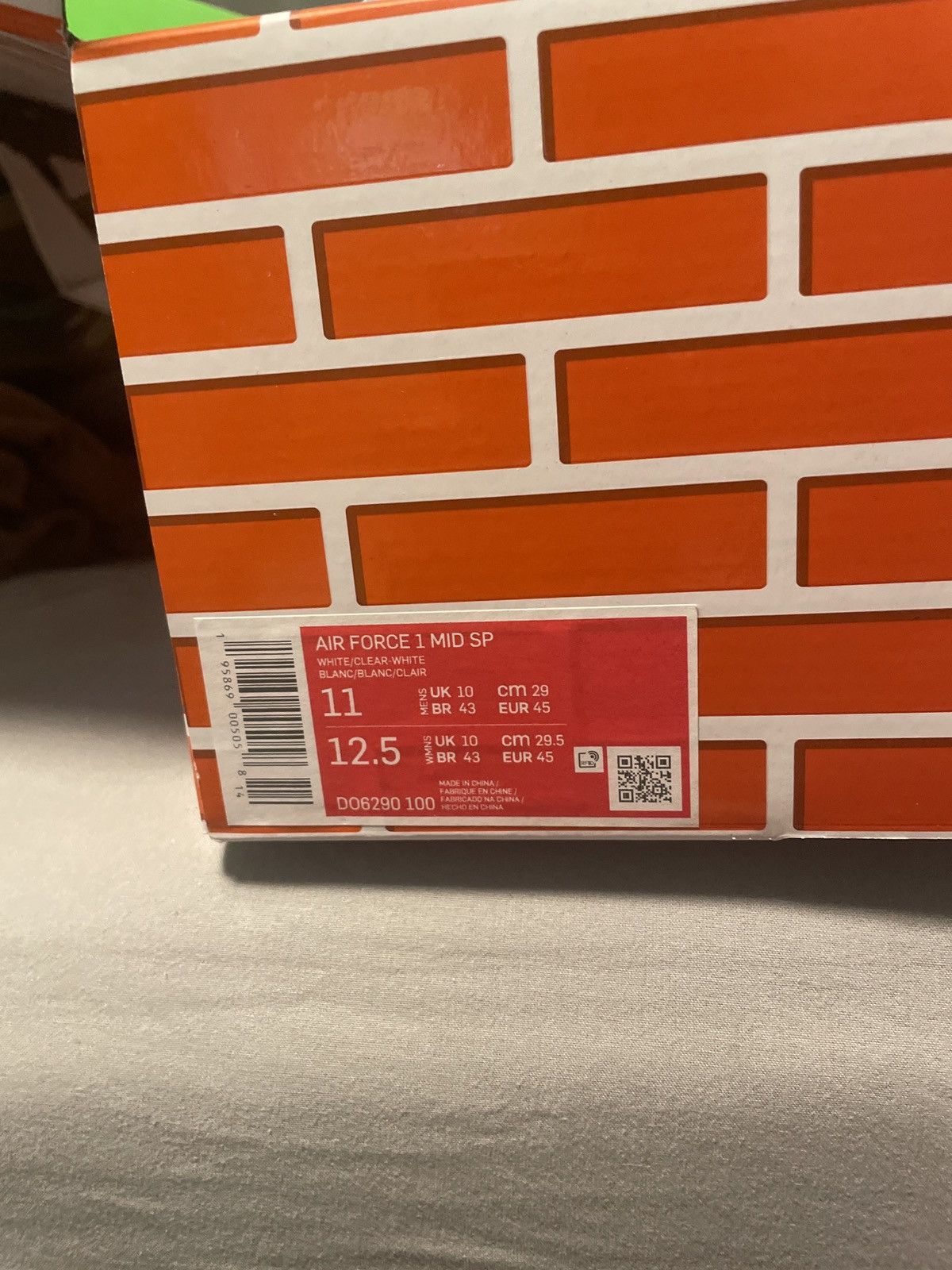 Nike × Off-White Air Force 1 mid sp Size US 11 / EU 44 - 4 Thumbnail