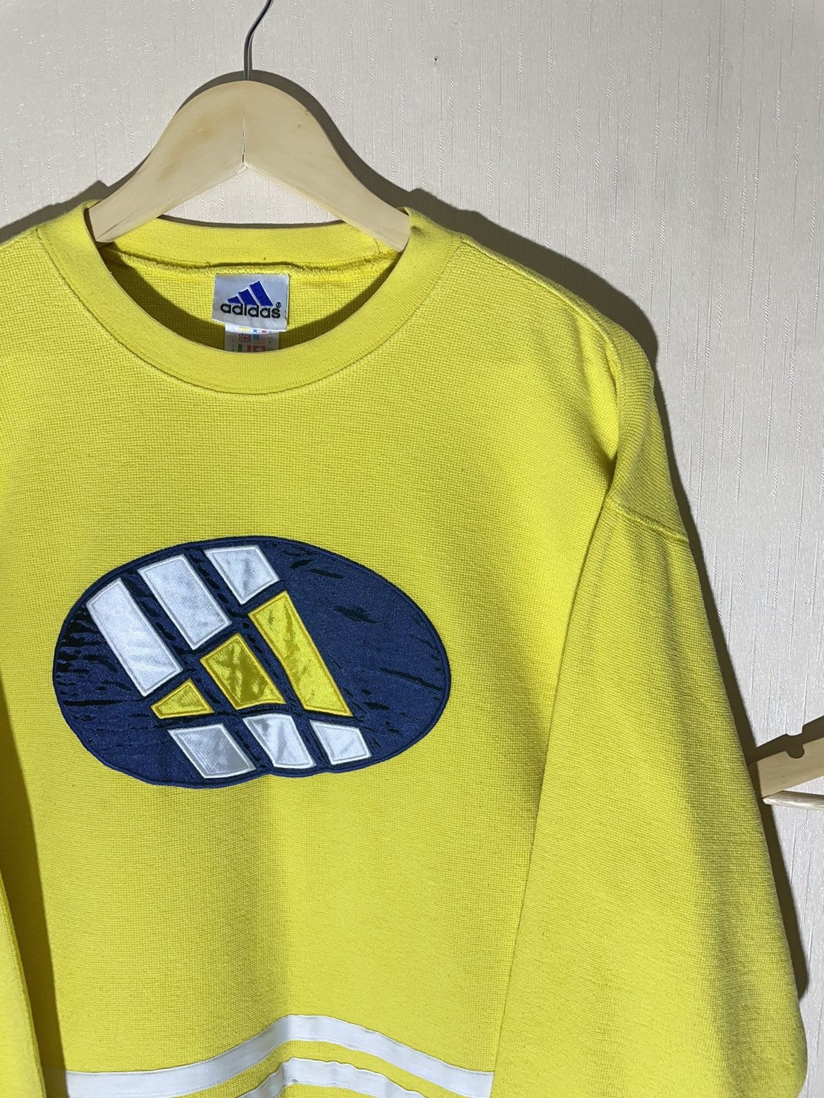 Adidas × Vintage Adidas vintage sweatshirt 90s Size US M / EU 48-50 / 2 - 2 Thumbnail