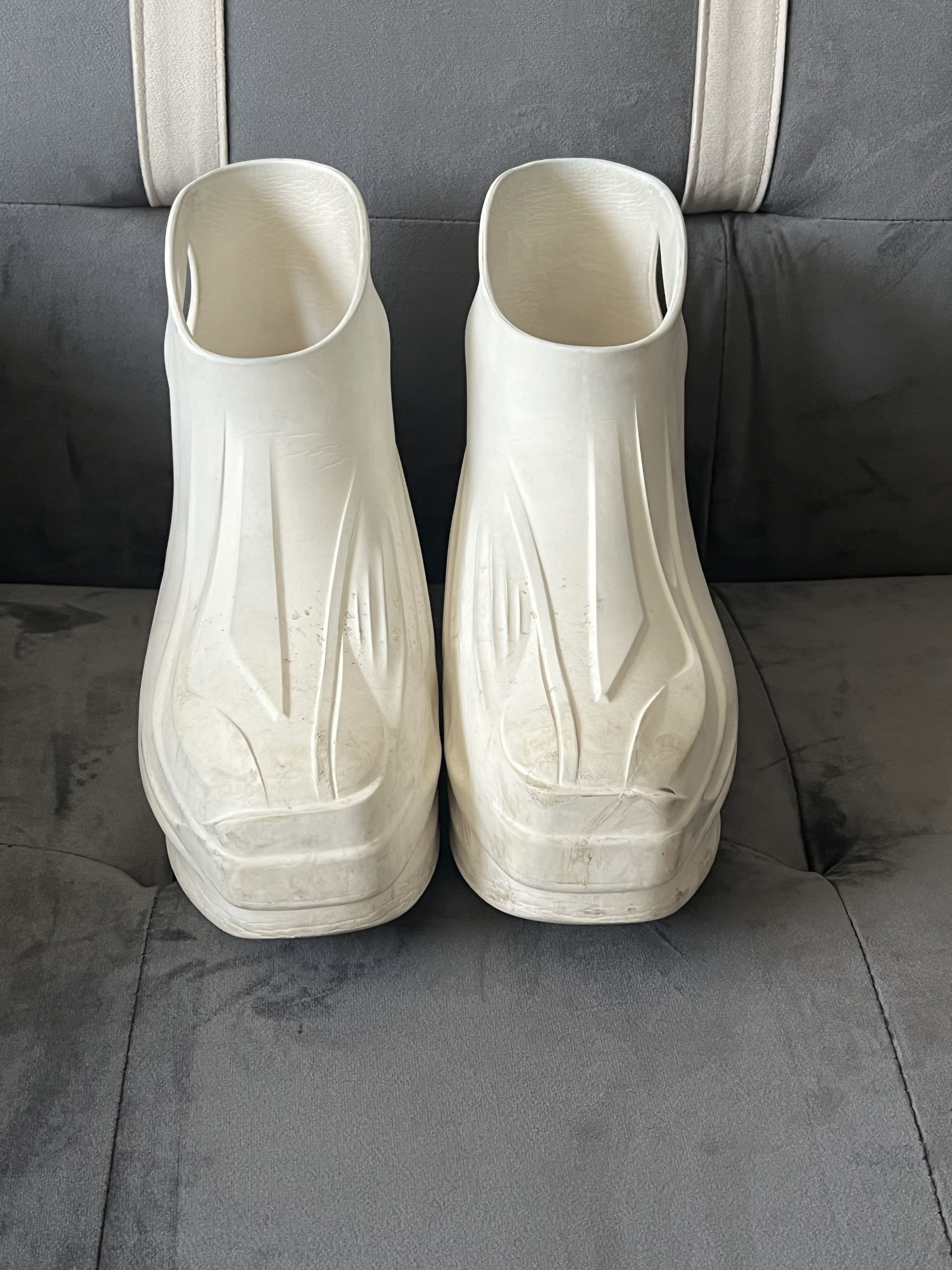 image of 1017 Alyx 9Sm x Alyx Mono Boots in White, Men's (Size 12)