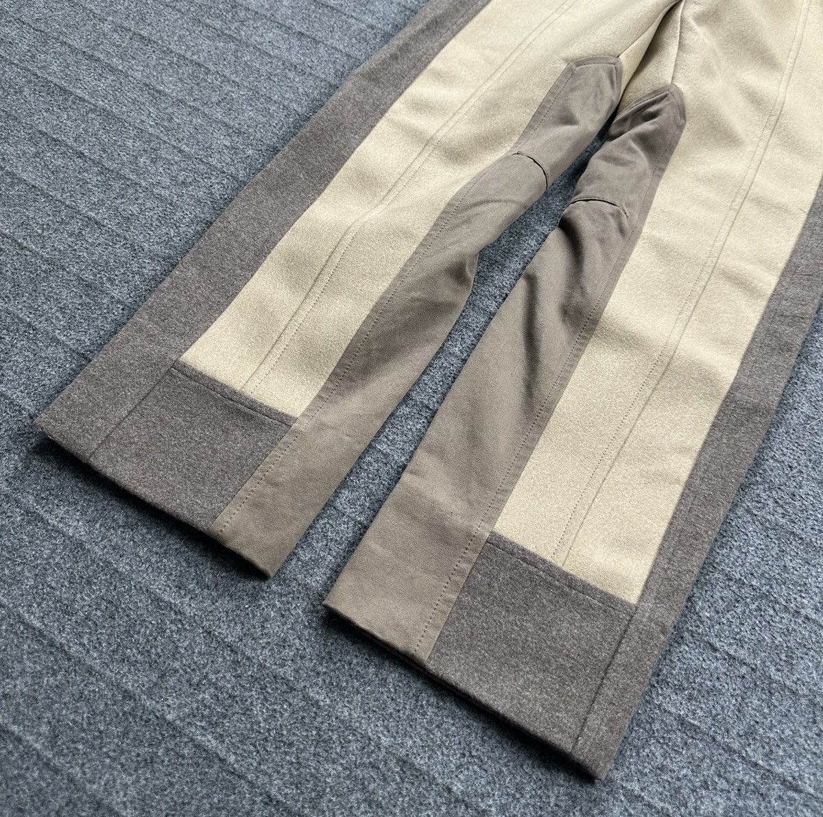 Dries Van Noten Dries Van Noten - S/S17 Wool Reinforced Patches Two-tone Size US 30 / EU 46 - 4 Thumbnail