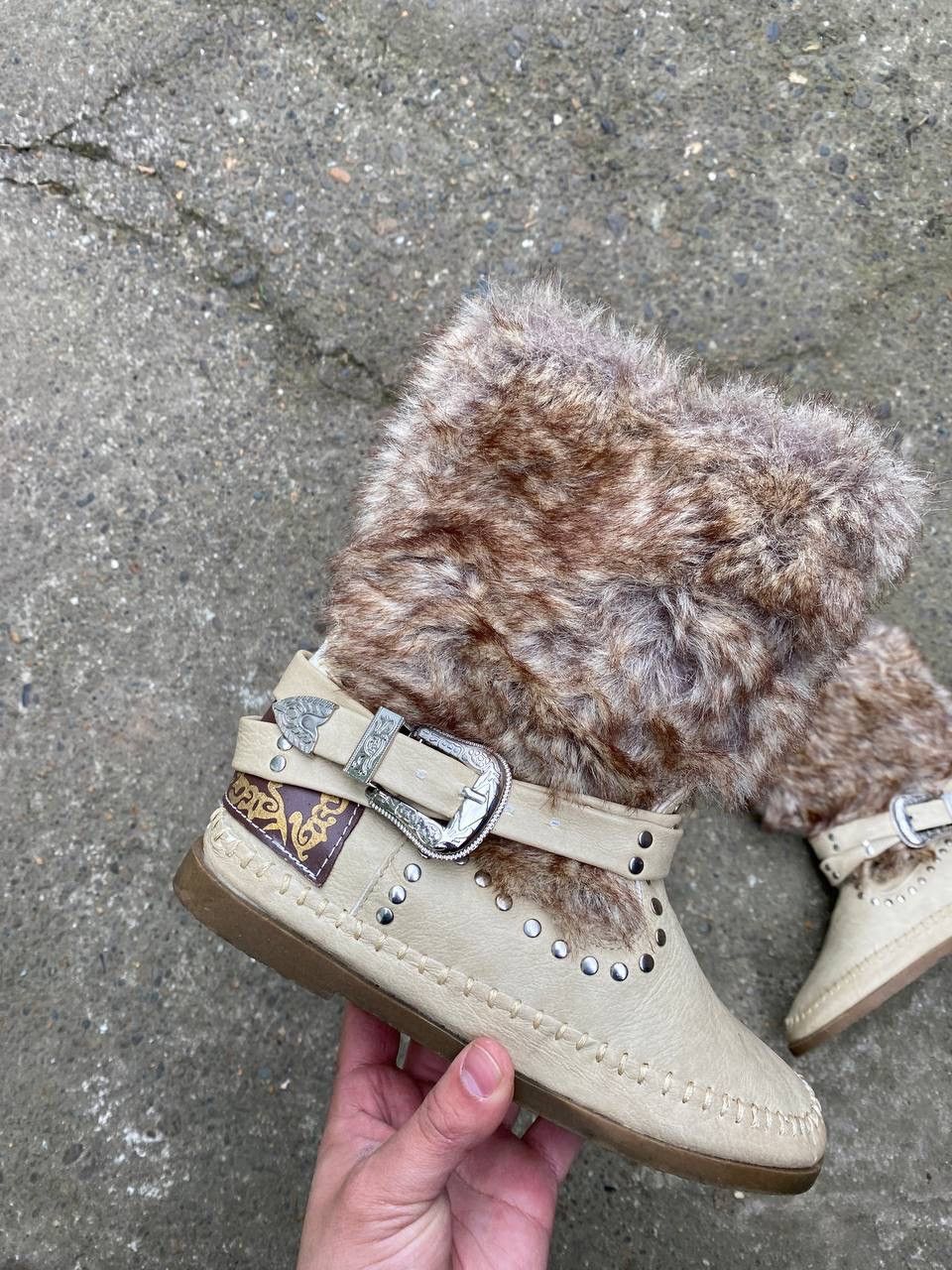 Japanese Brand Mohair LGB as98 style vintage distressed boots shoes Size US 7 / IT 37 - 3 Thumbnail