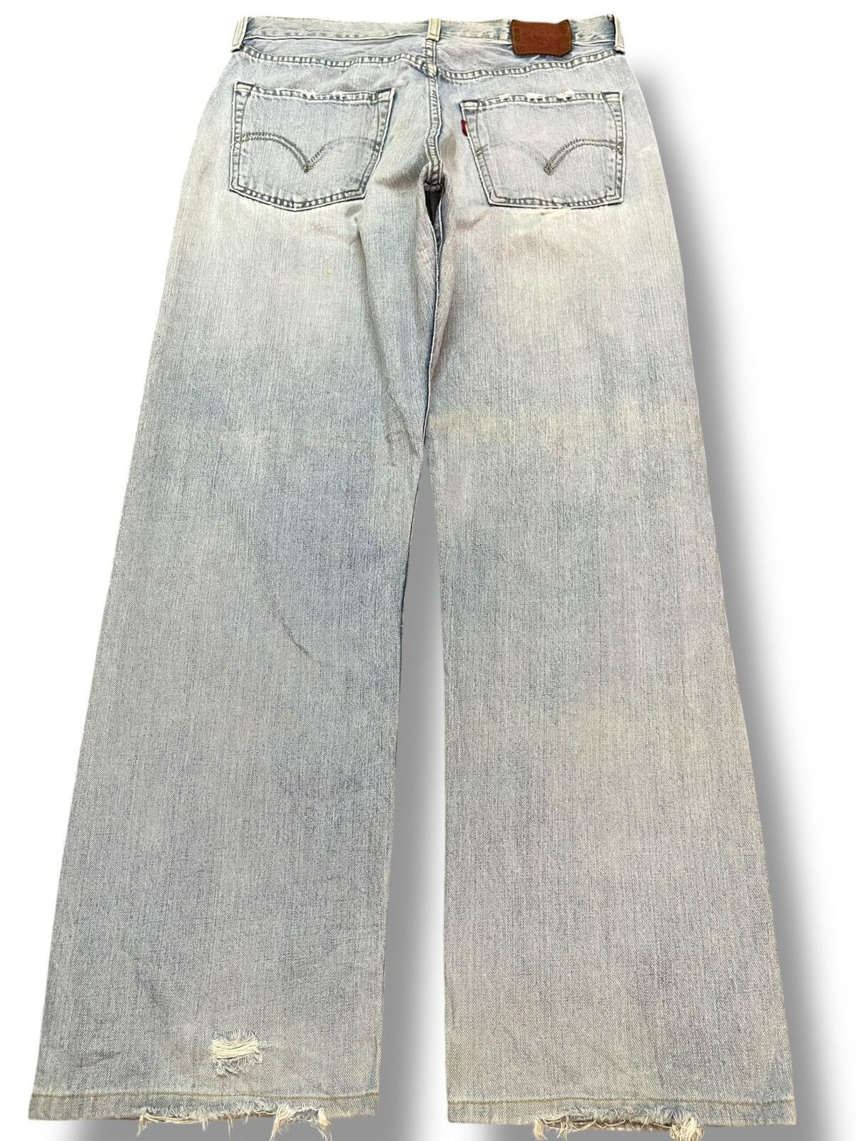 Levi's Vintage levi’s 503 Wide Leg Baggy Faded Denim Size US 31 - 5 Thumbnail