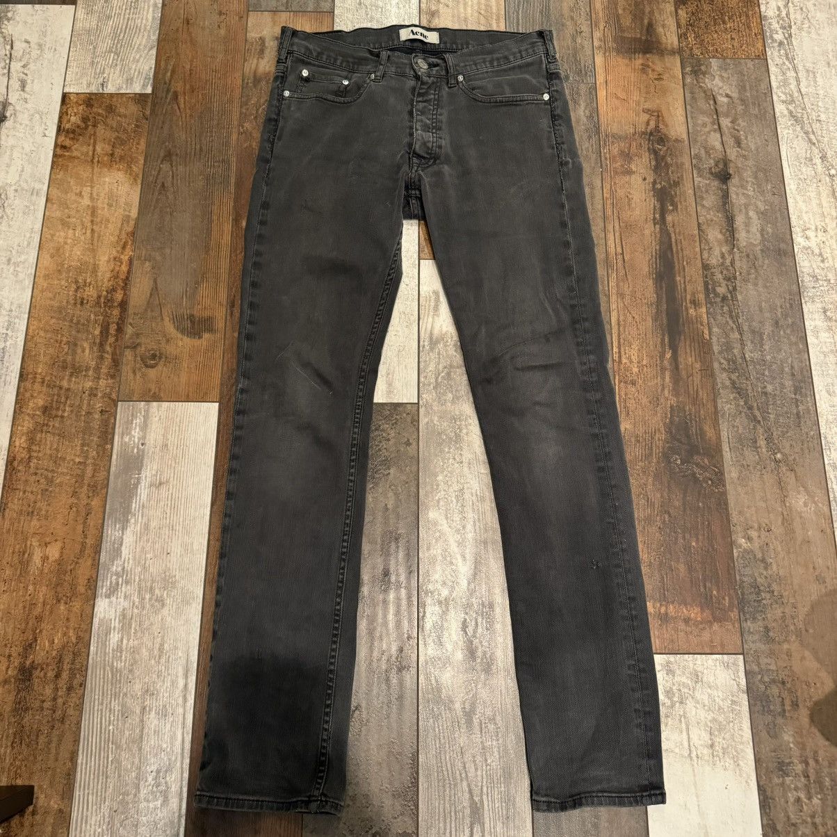 Acne Studios Acne Studios ROC/THOR Black jeans Size US 31 - 1 Thumbnail