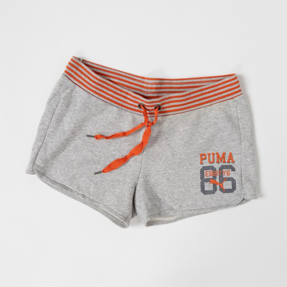 Puma Puma Womens Gray Lounge Sweat Shorts Casual Athletic Logo Size 34" / US 12 / IT 48 - 1 Thumbnail