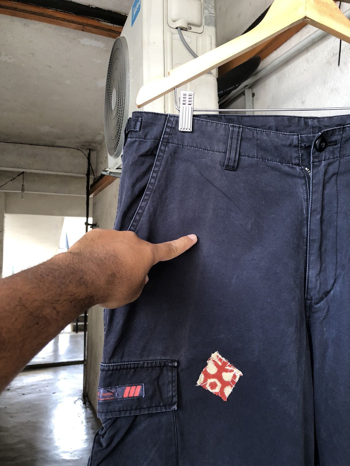 Wtaps Vintage Wstap Tactical Distressed Cargo Pants Size US 35 - 6 Thumbnail