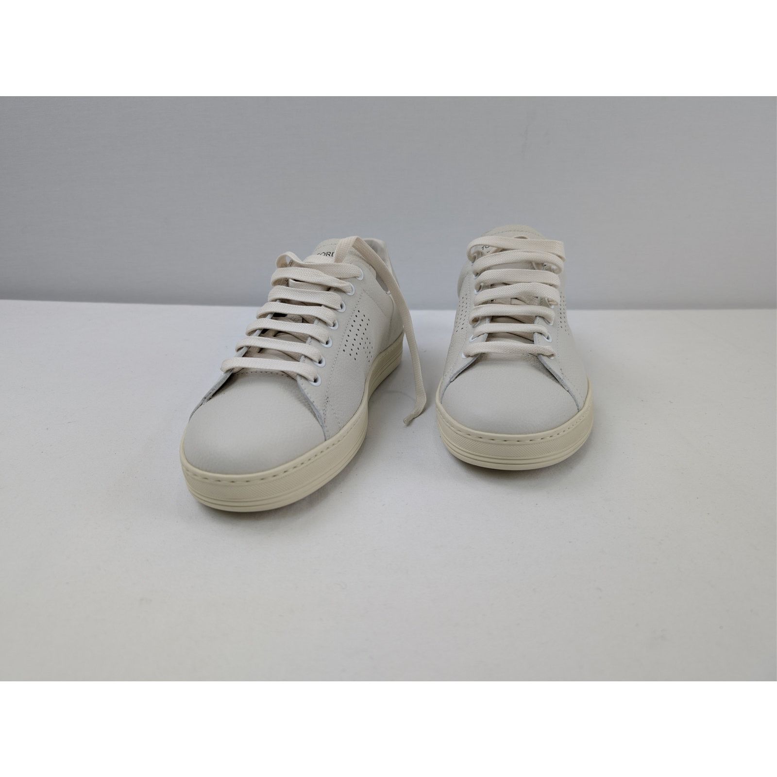 Tom Ford o1rshd1 Low Top Sneakers Shoe in White 8.5 TF Size US 8.5 / EU 41-42 - 7 Thumbnail