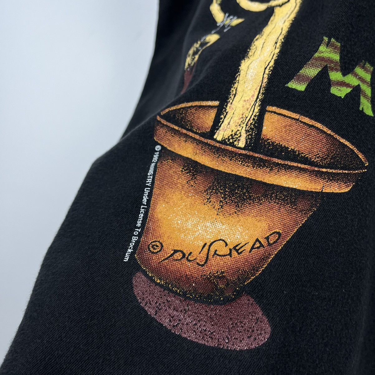 Band Tees × Vintage Vintage Ministry Scarecrow rare rock band tee 1992 Size US XL / EU 56 / 4 - 7 Thumbnail