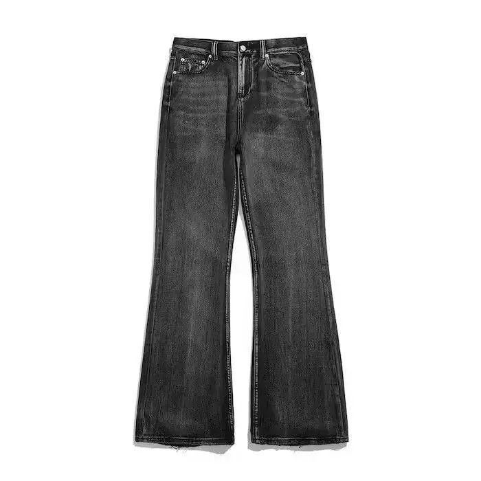 Japanese Brand Washed Vintage Style Straight Wide Leg Denim Pants Size US 32 / EU 48 - 6 Thumbnail