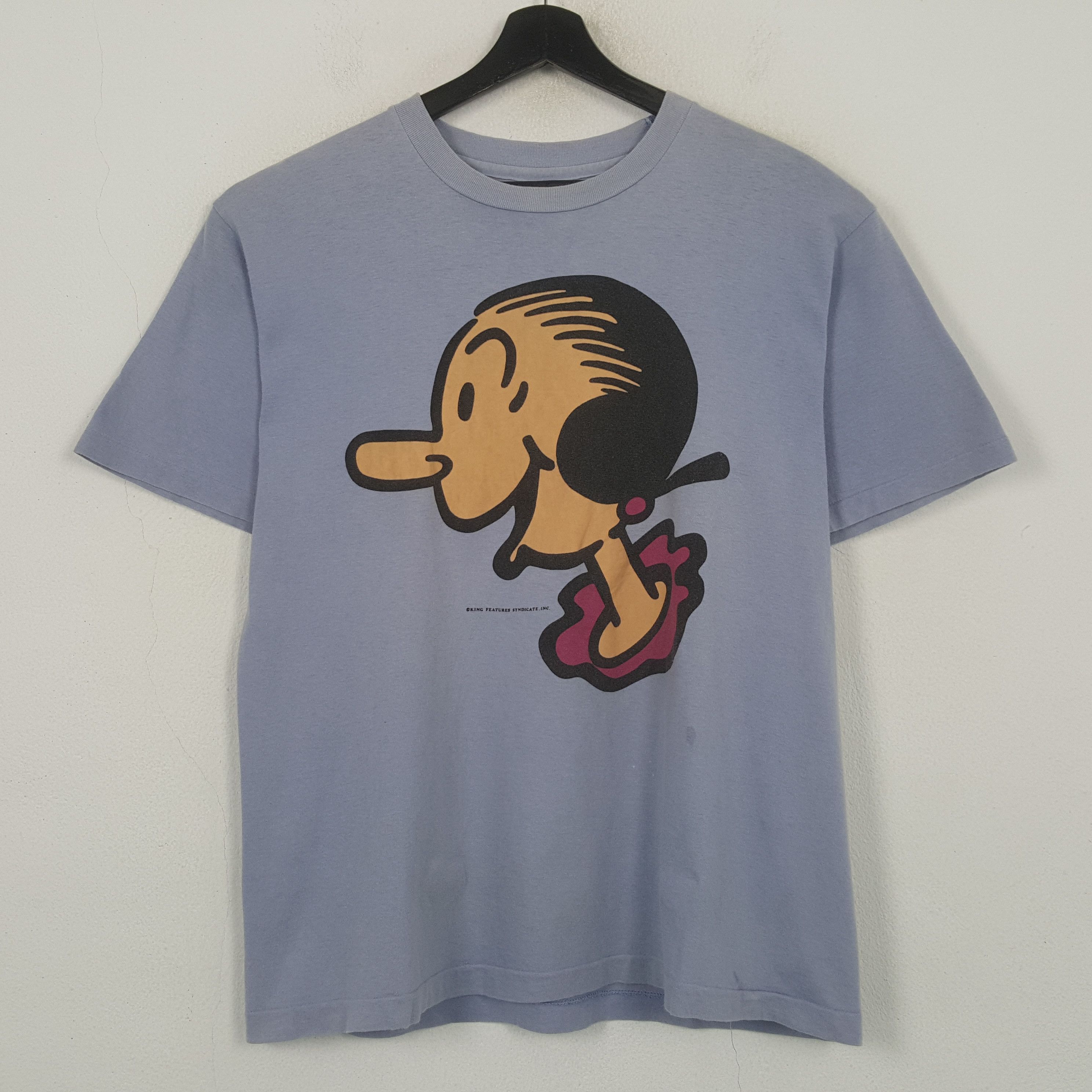 Olive Oyl Popeye Cartoon Character Vintage Tshirt RR1