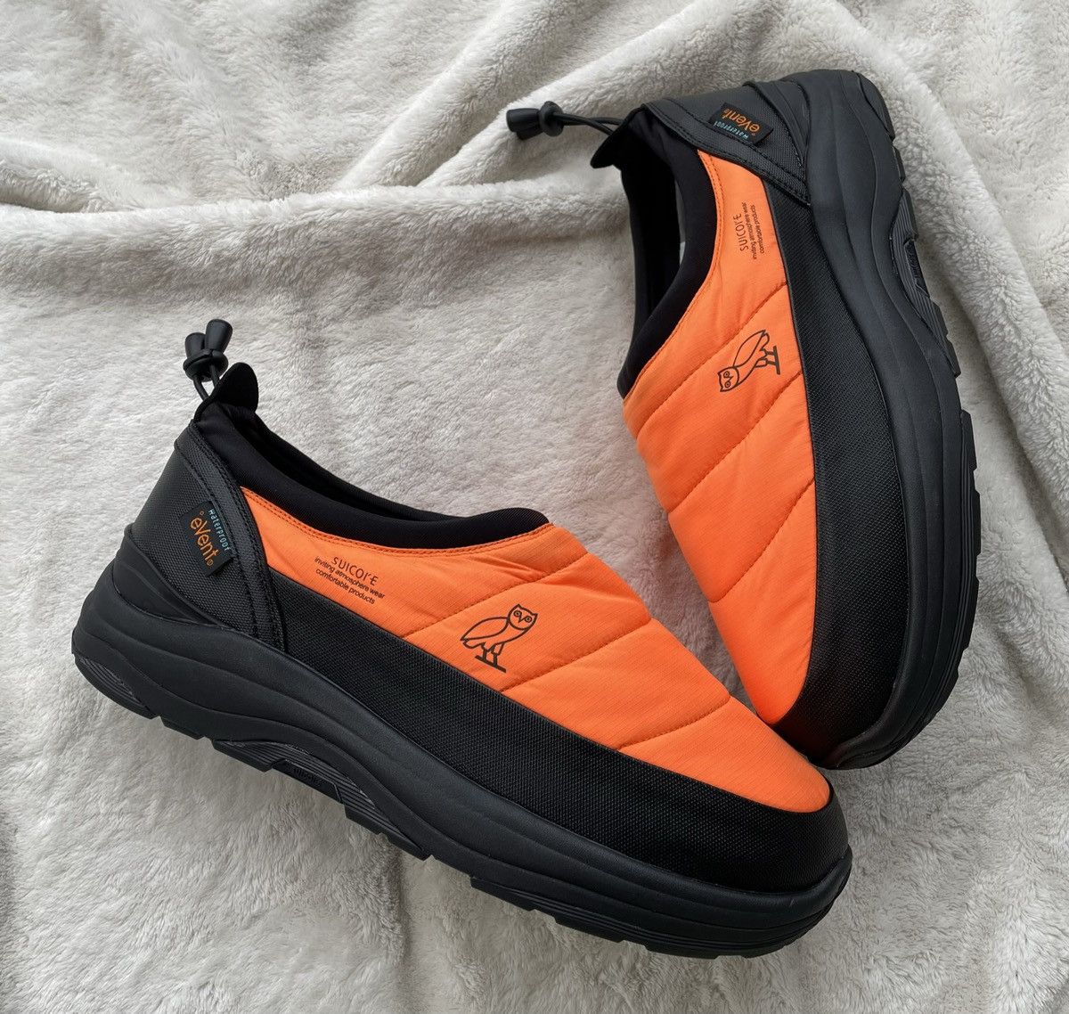 October's Very Own × Suicoke OVO x Suicoke Pepper Safety Orange Lows Size US 9 / EU 42 - 1 Thumbnail
