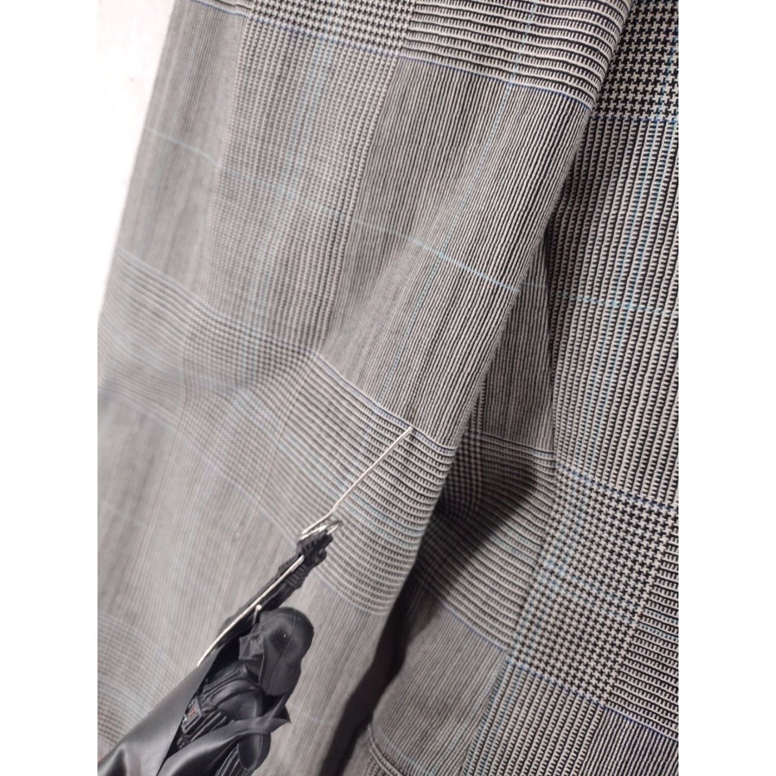 Ralph Lauren VINTAGE Ralph Lauren Polo University Blazer Men's 44 Wool Plaid Checks University Theme Gray Mens Size US XXL / EU 58 / 5 - 4 Thumbnail