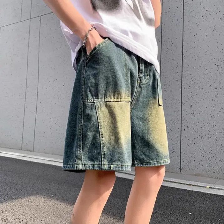 Japanese Brand Loose casual embroidered denim shorts Size US 32 / EU 48 - 3 Thumbnail