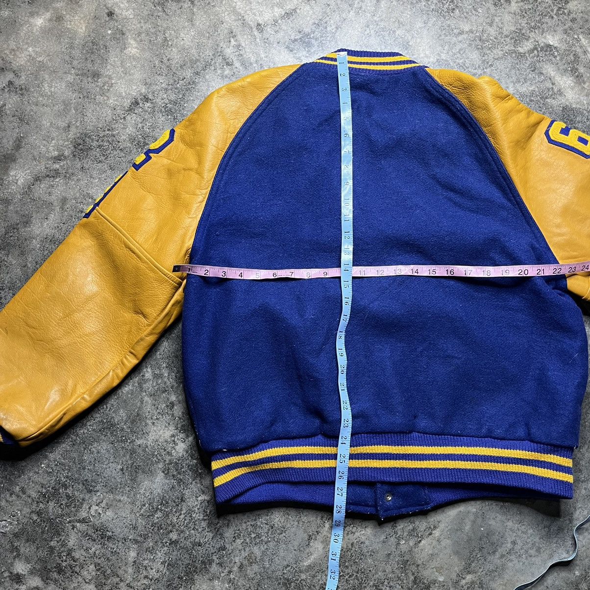 Vintage vintage 60s 70s chain stitch varsity jacket Size US L / EU 52-54 / 3 - 11 Thumbnail