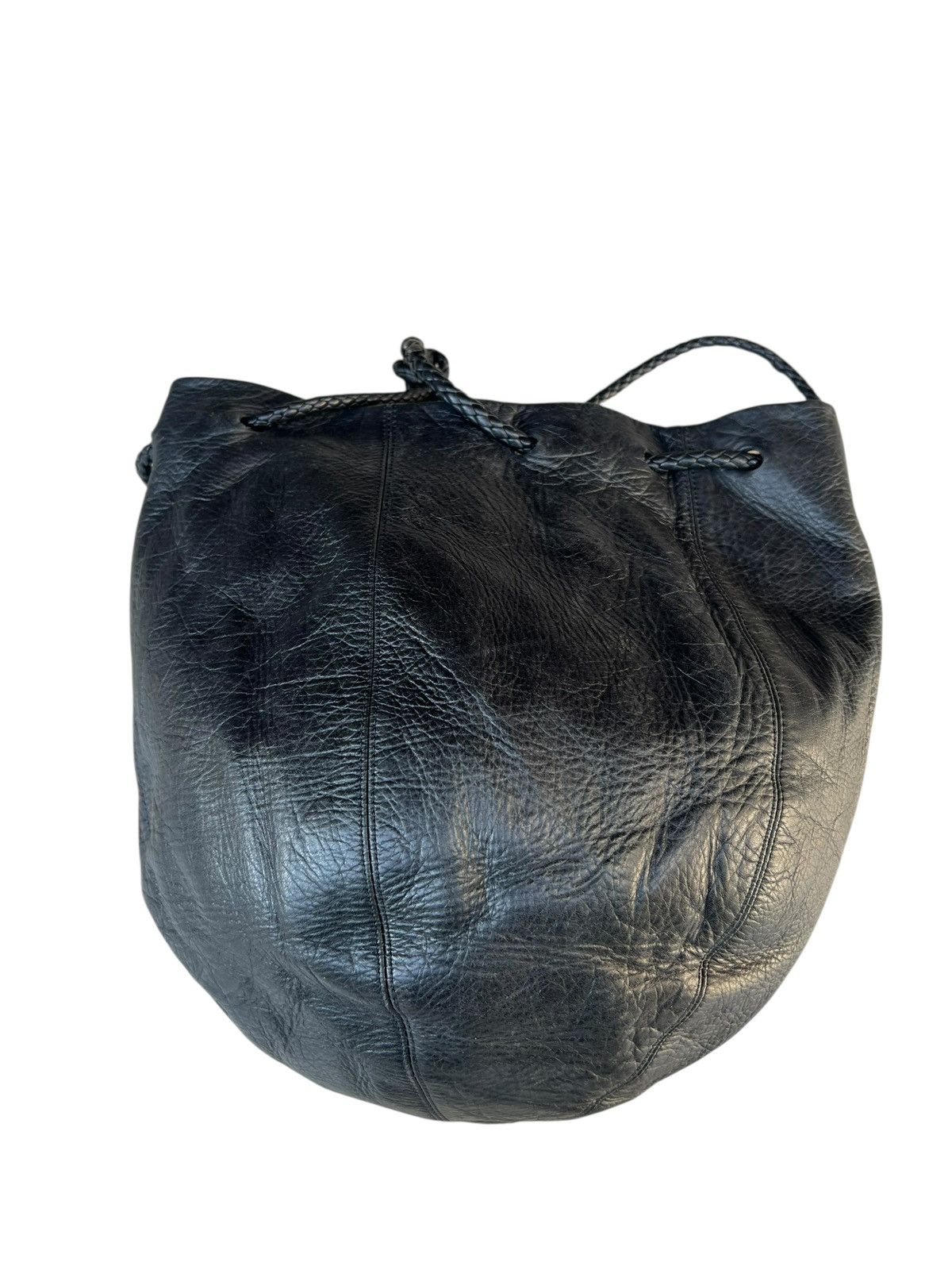 Leather Jurgen Lehl Japan Black Leather Bag Size ONE SIZE - 16 Thumbnail
