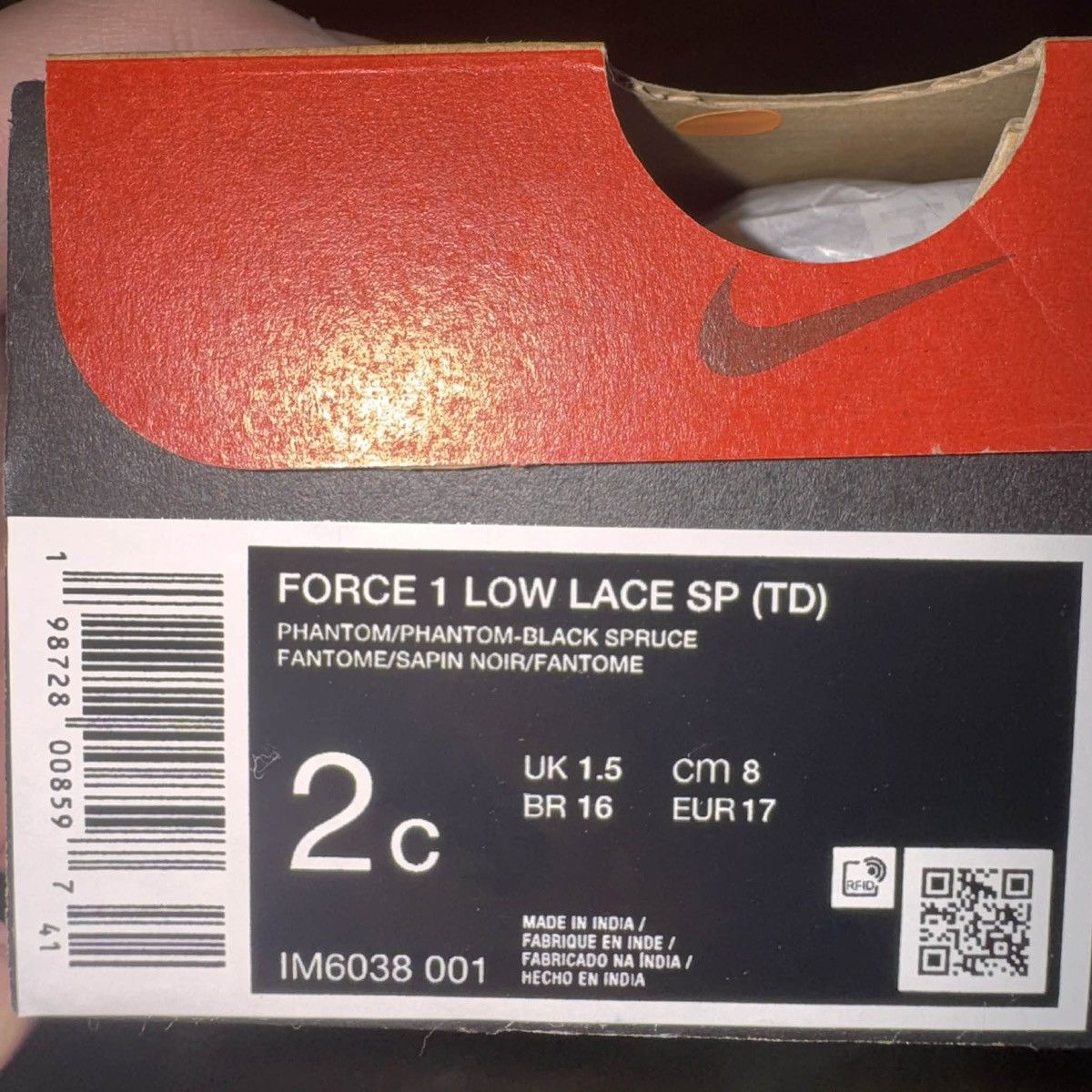 Kith × Nike Nike air force 1 kith phantom Size ONE SIZE - 3 Thumbnail